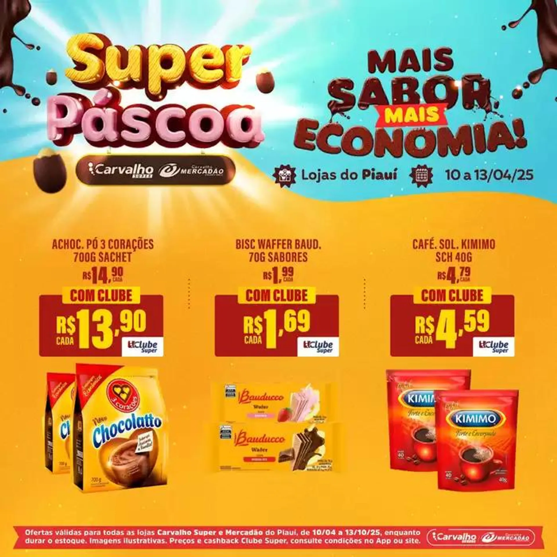 Encarte de Encarte Carvalho Supermercado 10 de abril até 13 de abril 2025 - Pagina 3