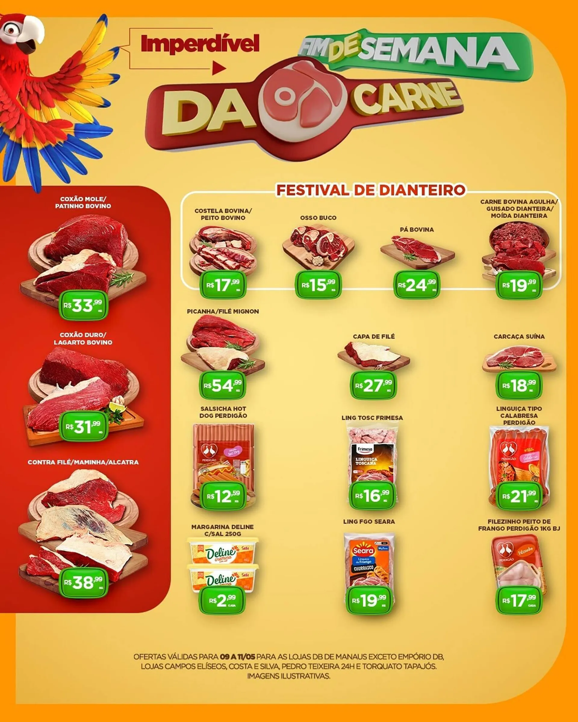 Encarte de Catálogo DB Supermercados 9 de maio até 11 de maio 2025 - Pagina 1
