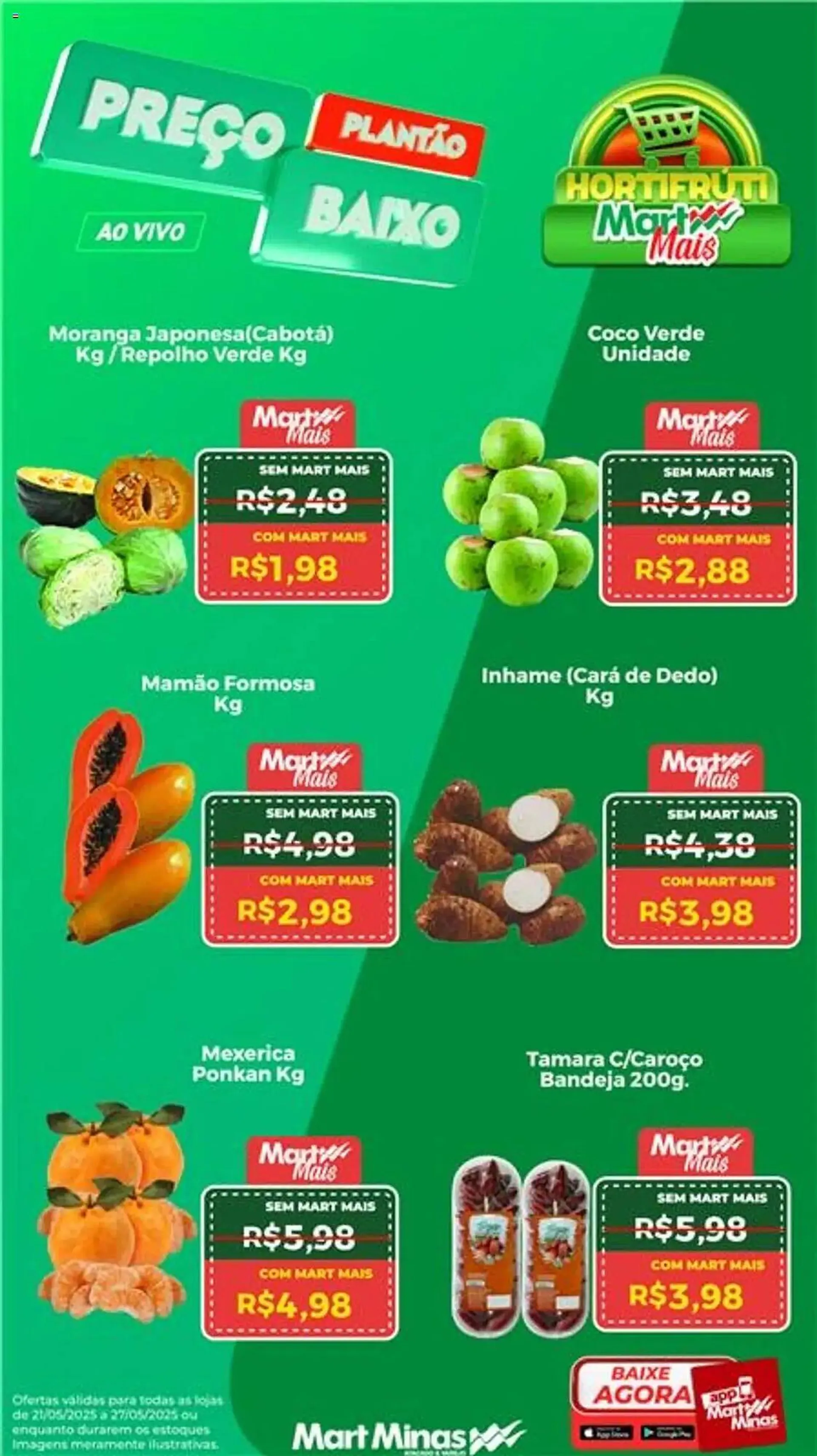 Encarte de Catálogo Mart Minas 21 de maio até 28 de maio 2025 - Pagina 1