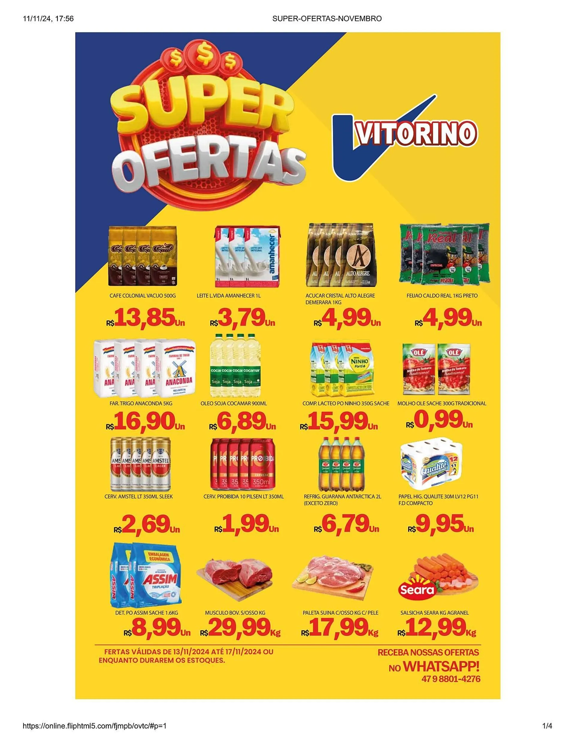 Catálogo Supermercado Vitorino - 1