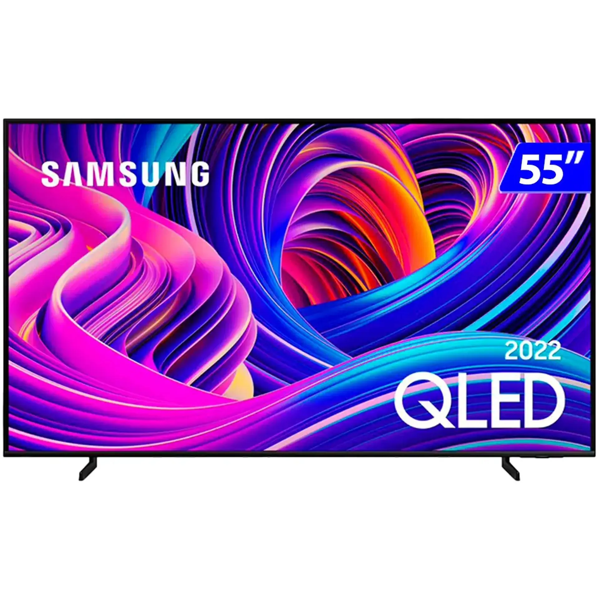 Smart TV Samsung QLED 55" Wi-Fi Tizen com Espelhamento QN55Q60BAGXZD