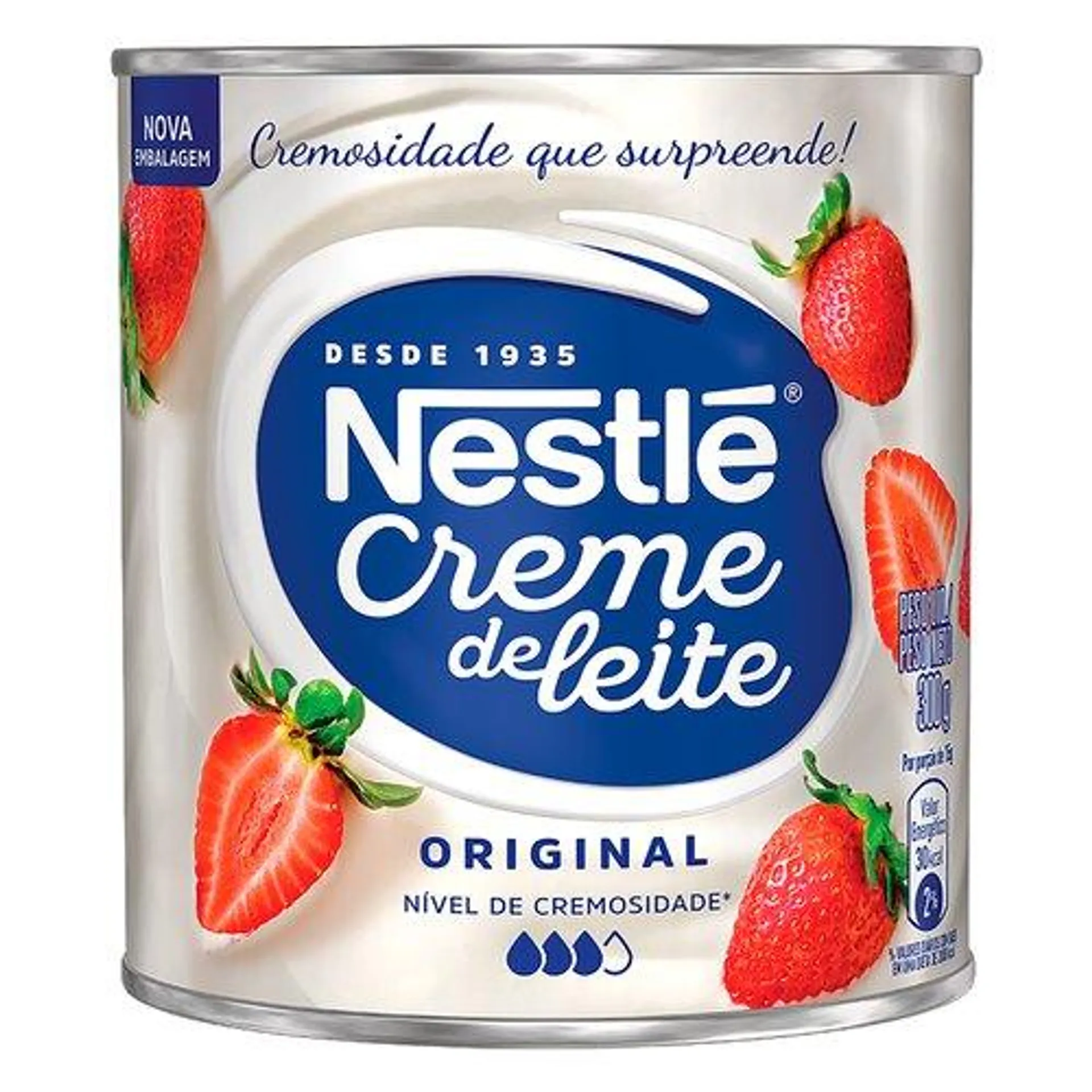 Creme de Leite Esterilizado Homogeneizado Original Nestlé Lata 300g