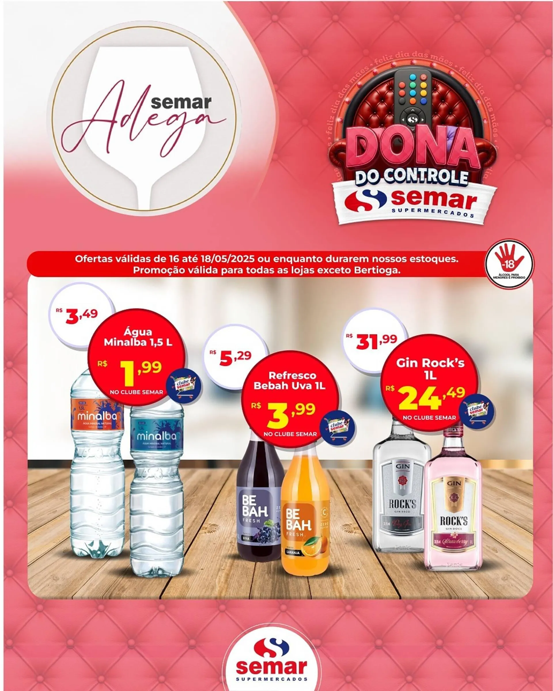 Encarte de Catálogo Semar Supermercado 16 de maio até 18 de maio 2025 - Pagina 3