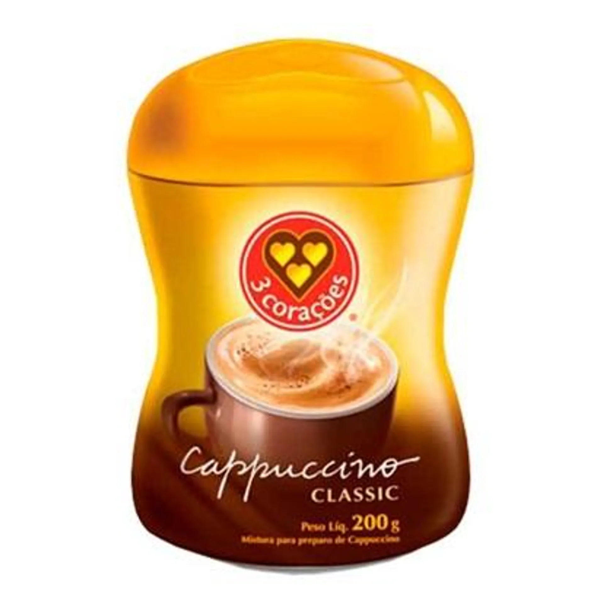 Cappuccino Classic 200g 1 UN 3 Corações