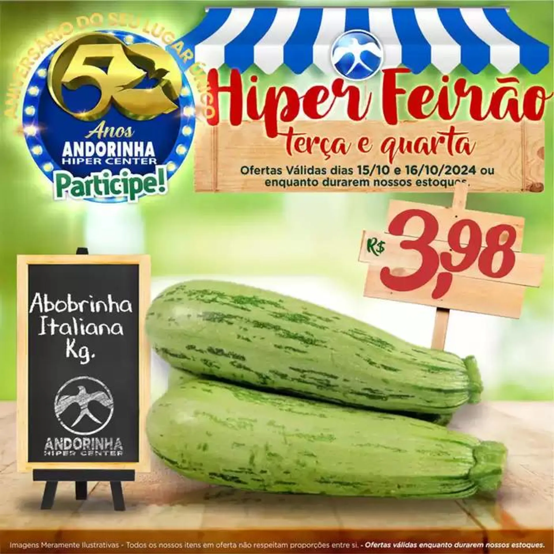 Encarte de Andorinha Hipermercado Hiper Feirão 15 de outubro até 16 de outubro 2024 - Pagina 3