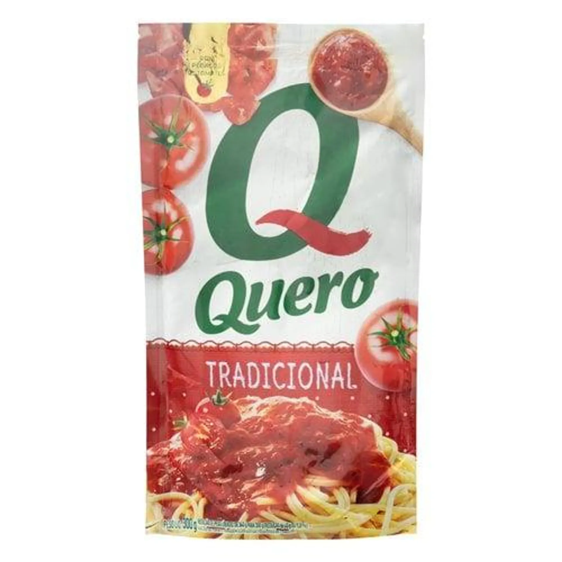 Molho de Tomate Quero Tradicional Sachê 300g