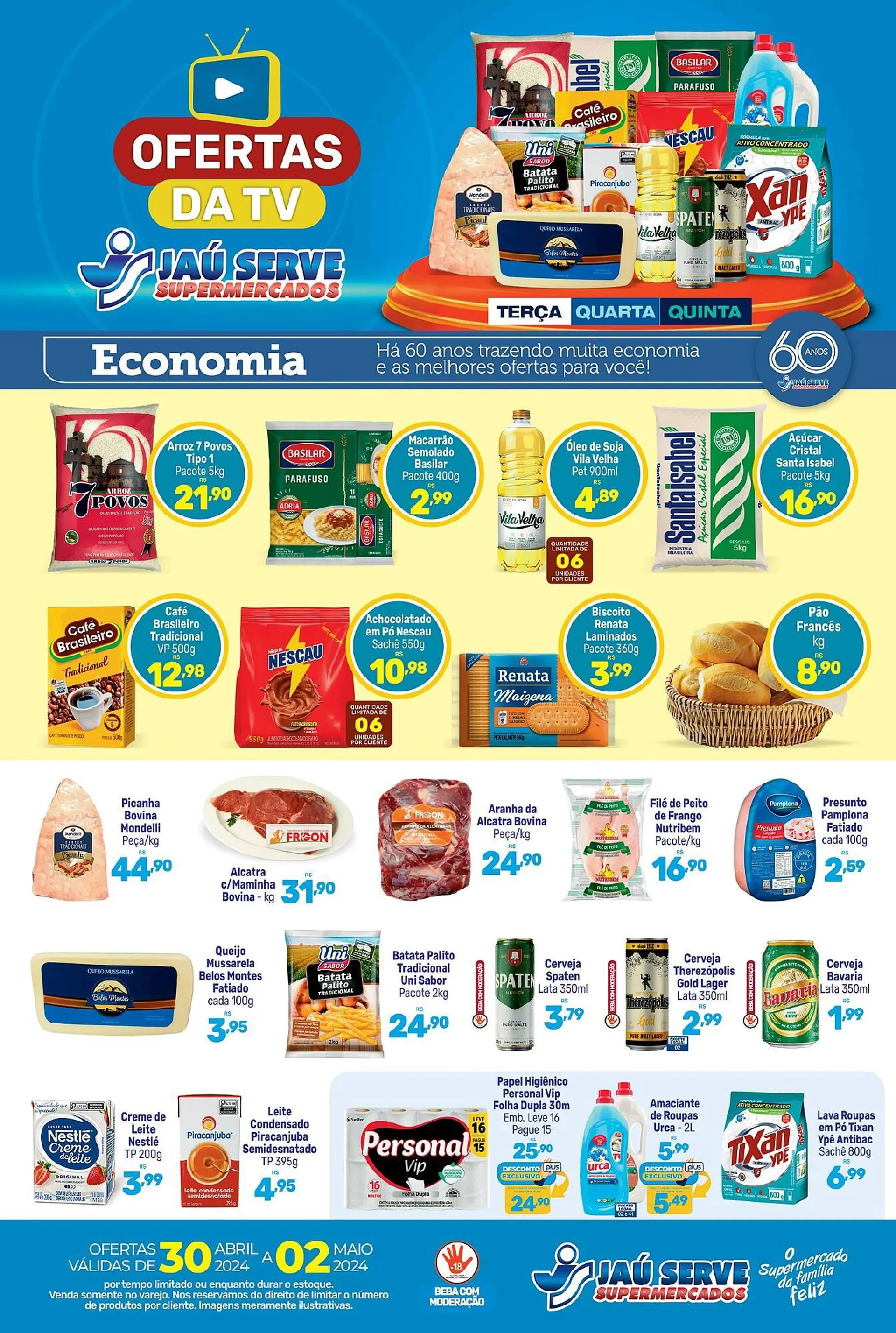 Catálogo Supermercados Jau Serve - 1