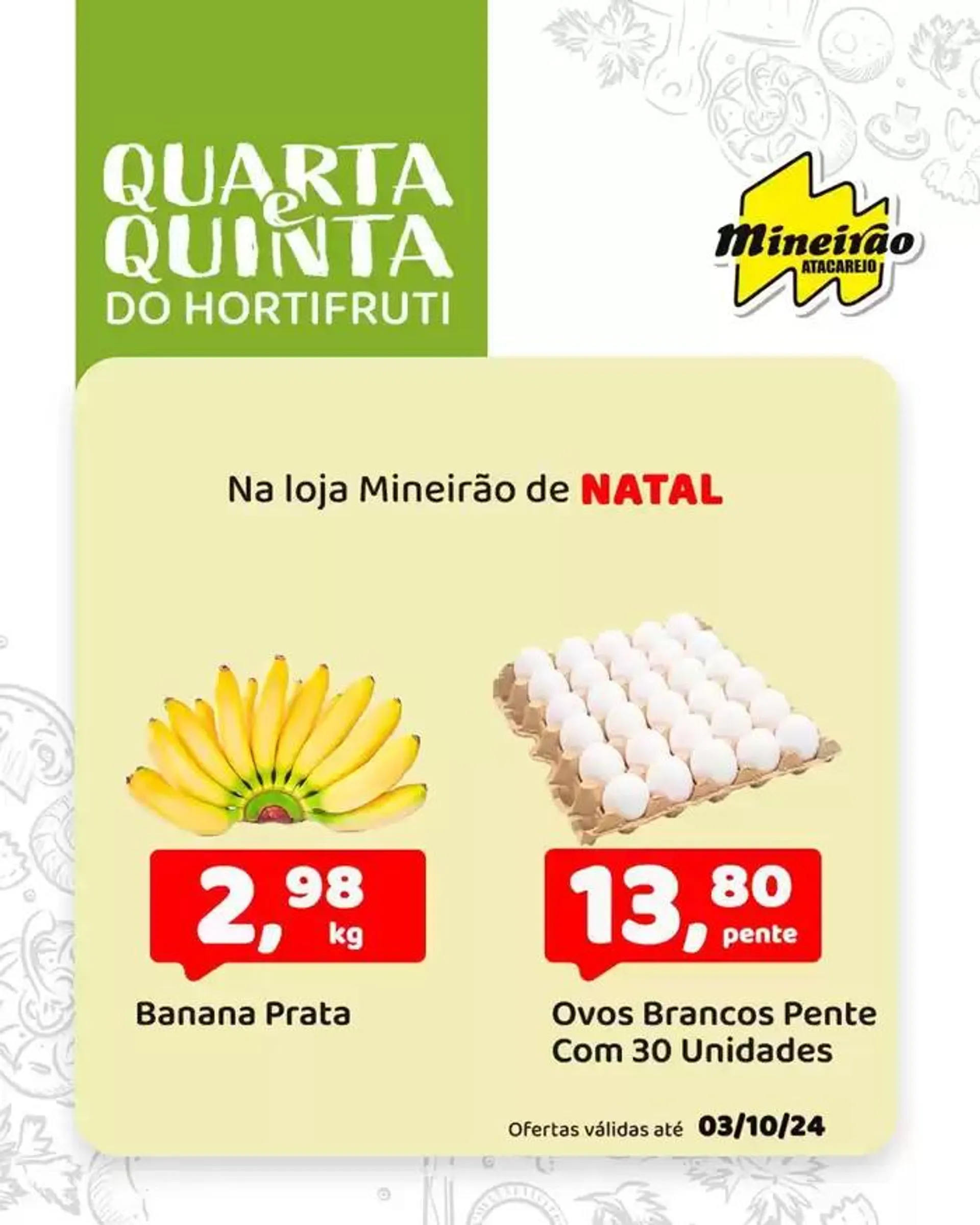 Encarte de Quarta e Quinta do Hortifruti 2 de outubro até 3 de outubro 2024 - Pagina 3