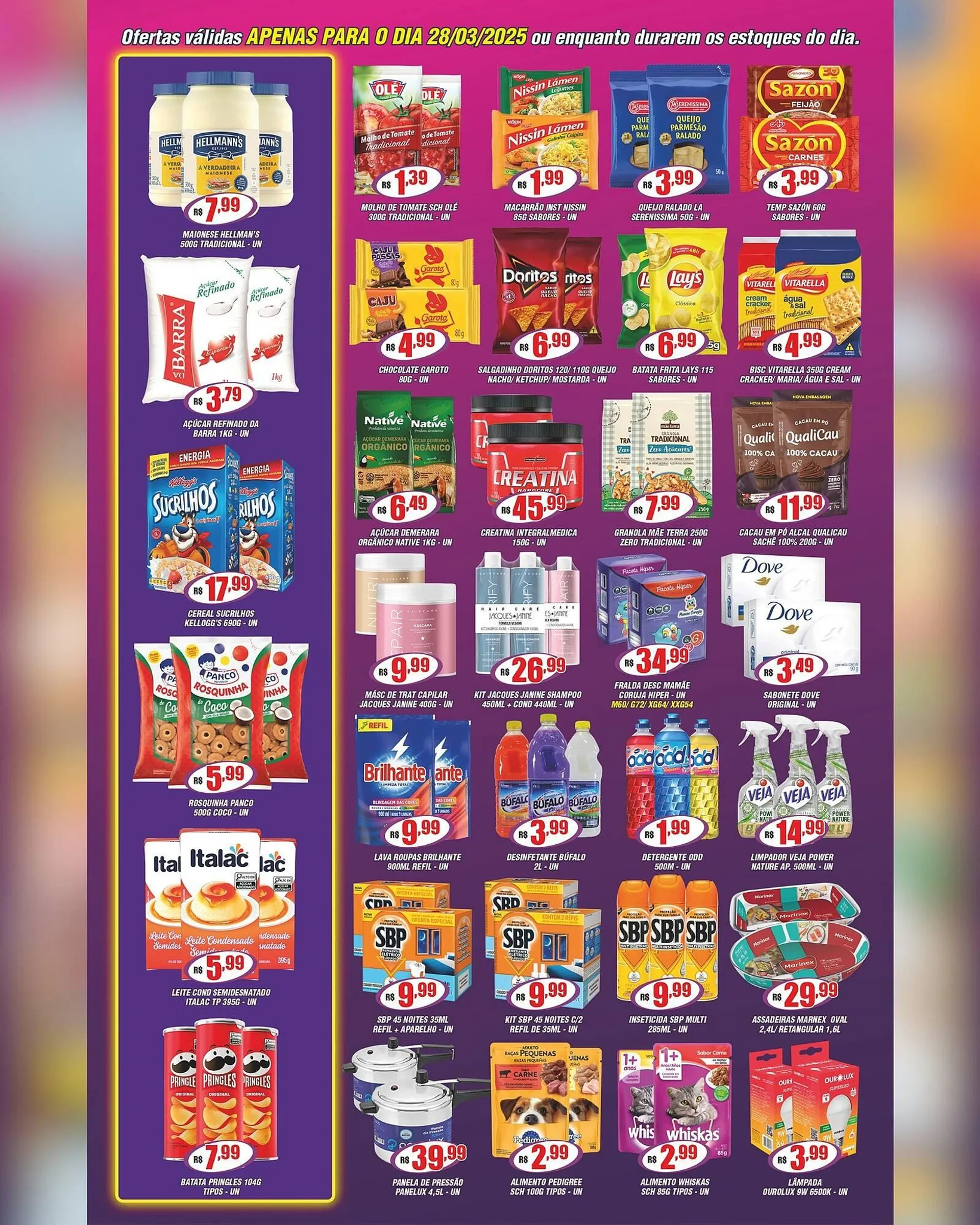 Encarte de Catálogo Violeta Supermercados 27 de março até 28 de março 2025 - Pagina 3
