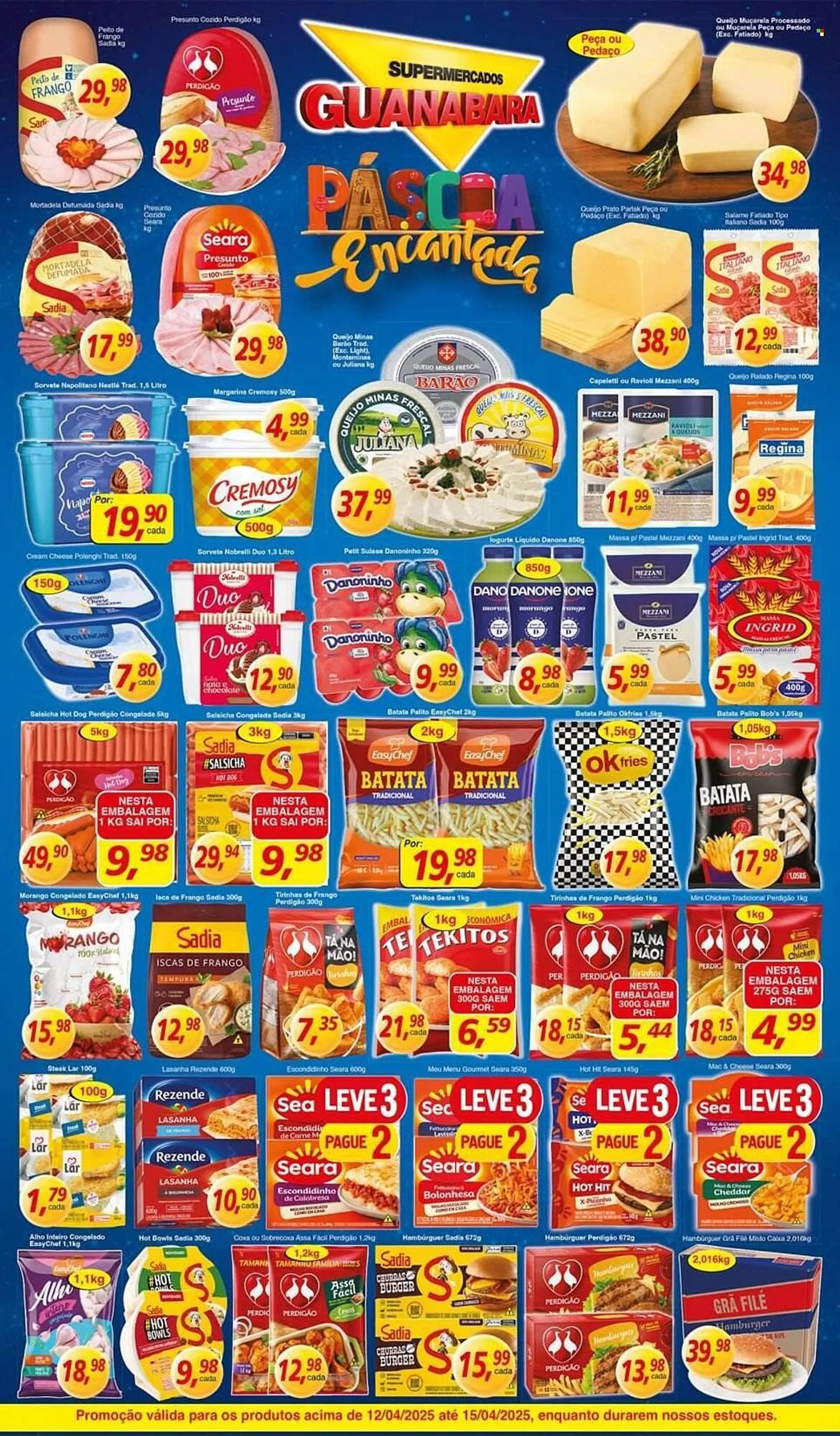 Encarte de Catálogo Supermercados Guanabara 12 de abril até 16 de abril 2025 - Pagina 6