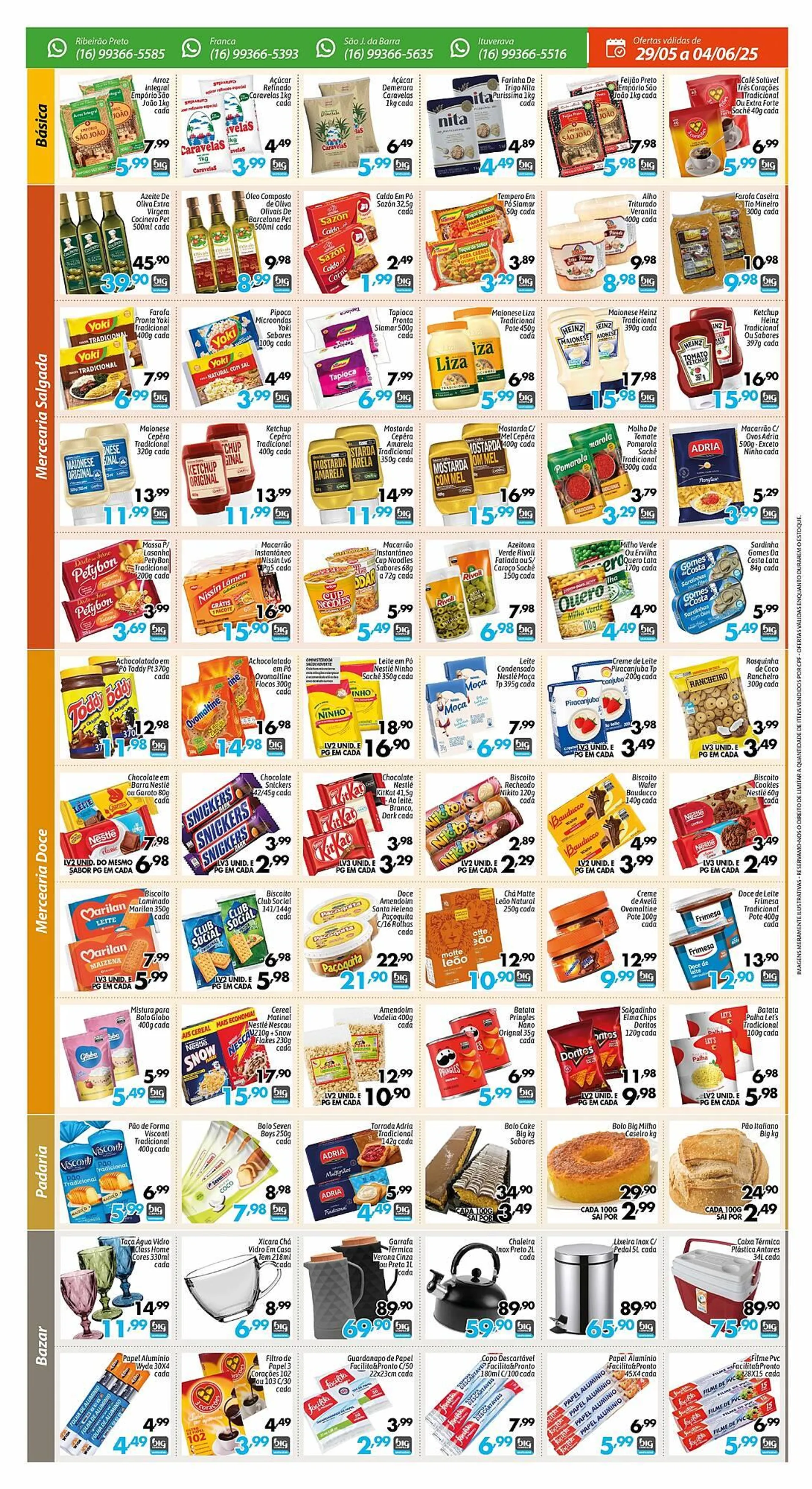 Encarte de Catálogo Supermercados Big Compra 29 de maio até 4 de junho 2025 - Pagina 2