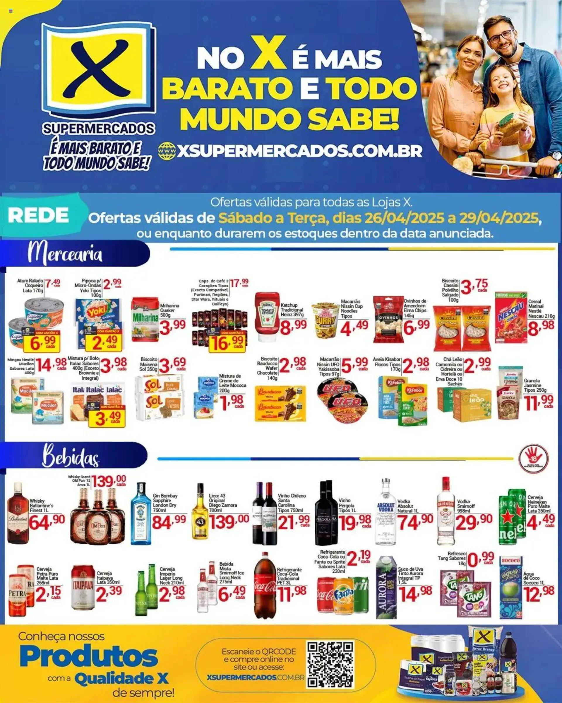 X Supermercados - Ofertas da semana - 1