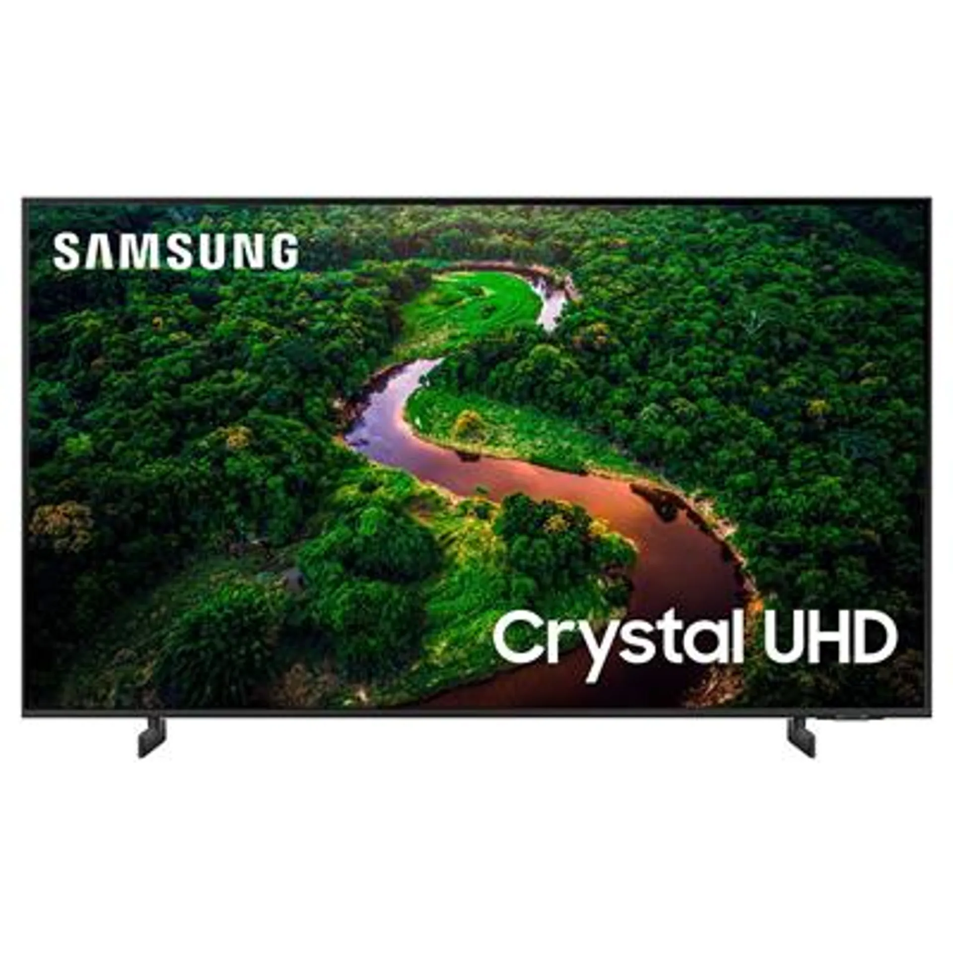 Smart TV Samsung 55" UHD 4K 2023 Crystal 4K Tela Sem Limites Alexa Built In Wi-Fi HDMI USB - UN55CU8000GXZD
