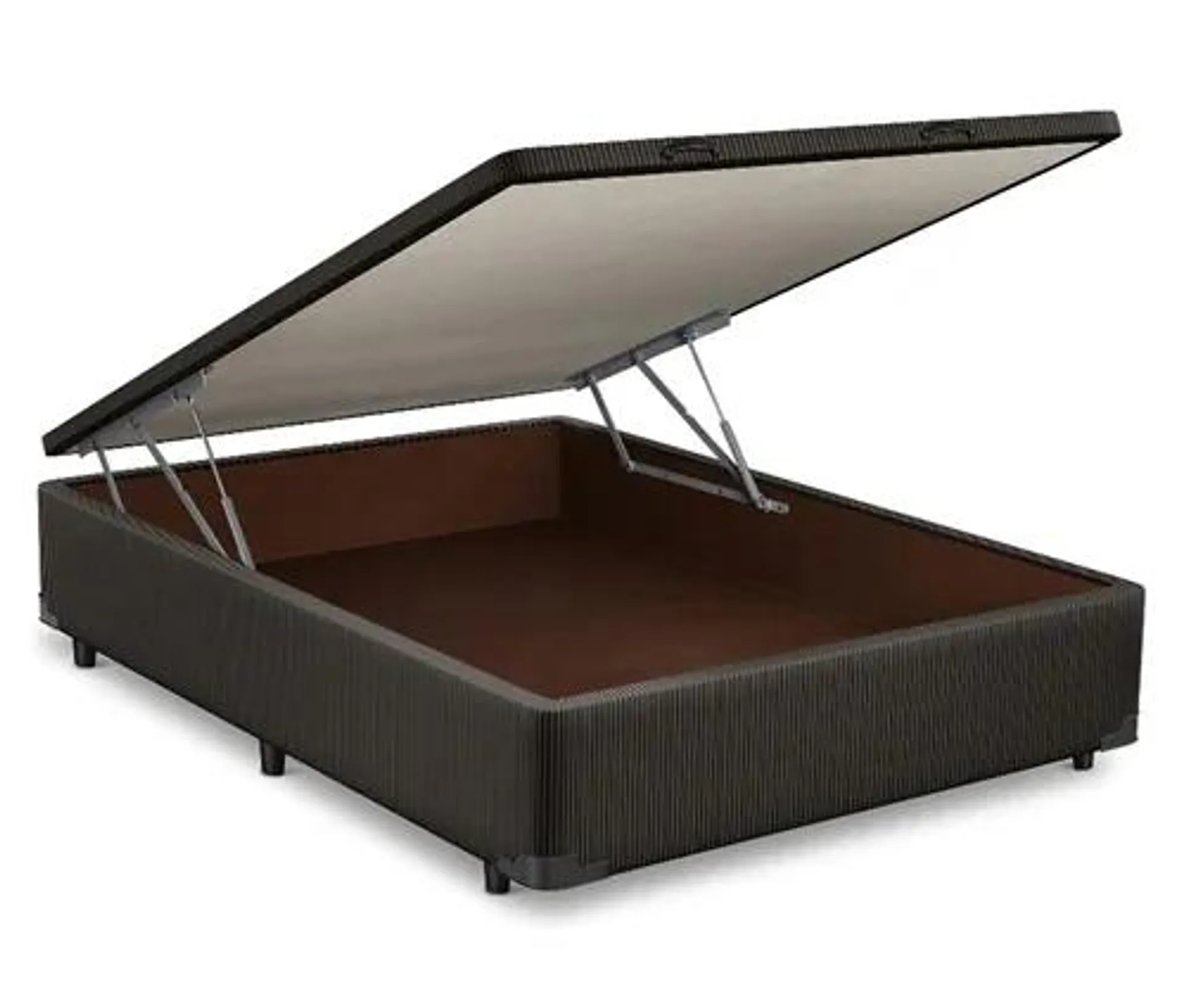 BASE CAMA BOX COM BAÚ ABERTURA FRONTAL NEW DOUBLE SYSTEM