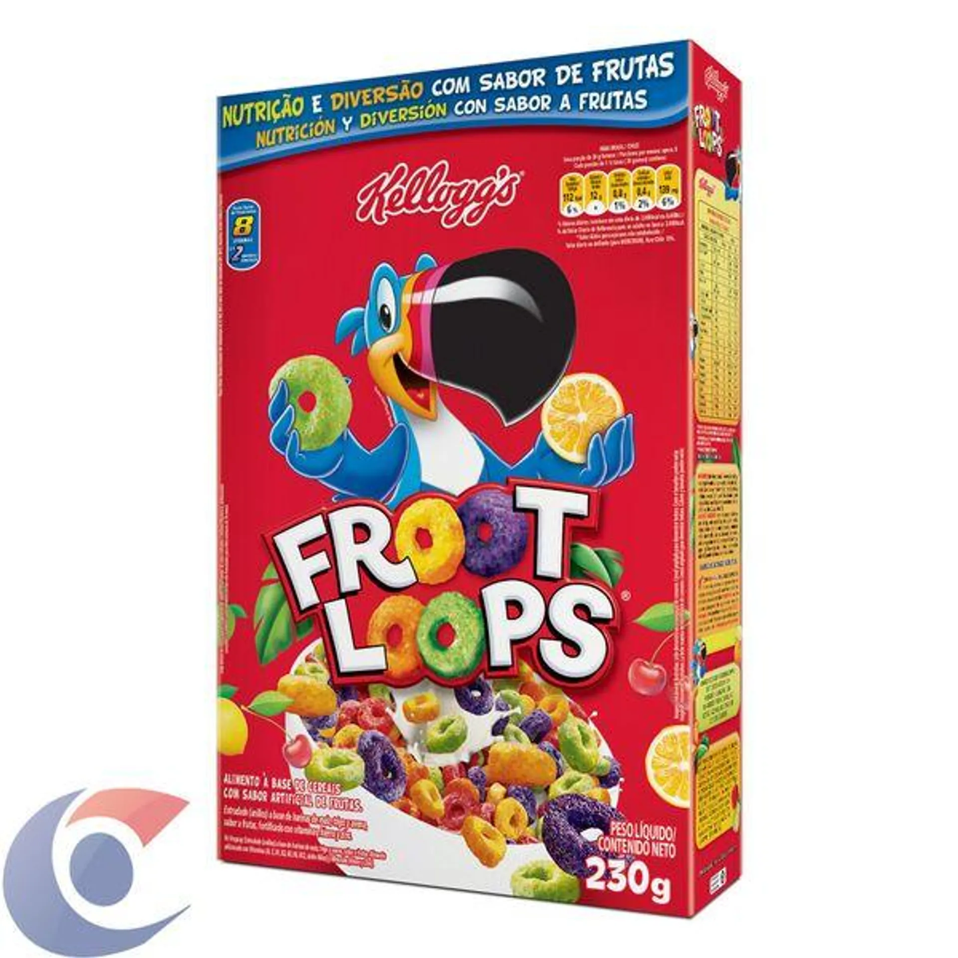 Cereal Froot Loops Kelloggs 230g