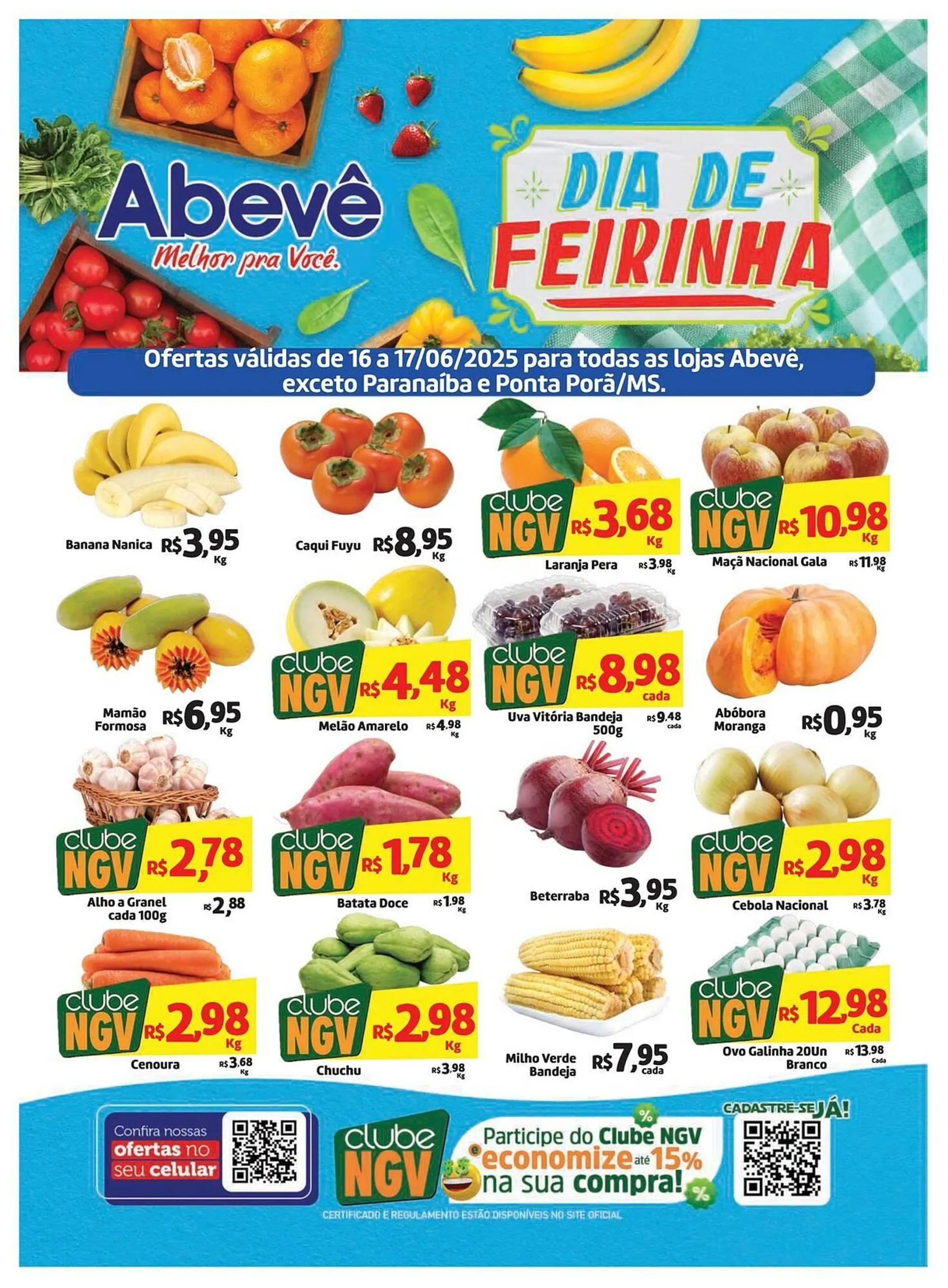 Catálogo Abevê Supermercados - 1