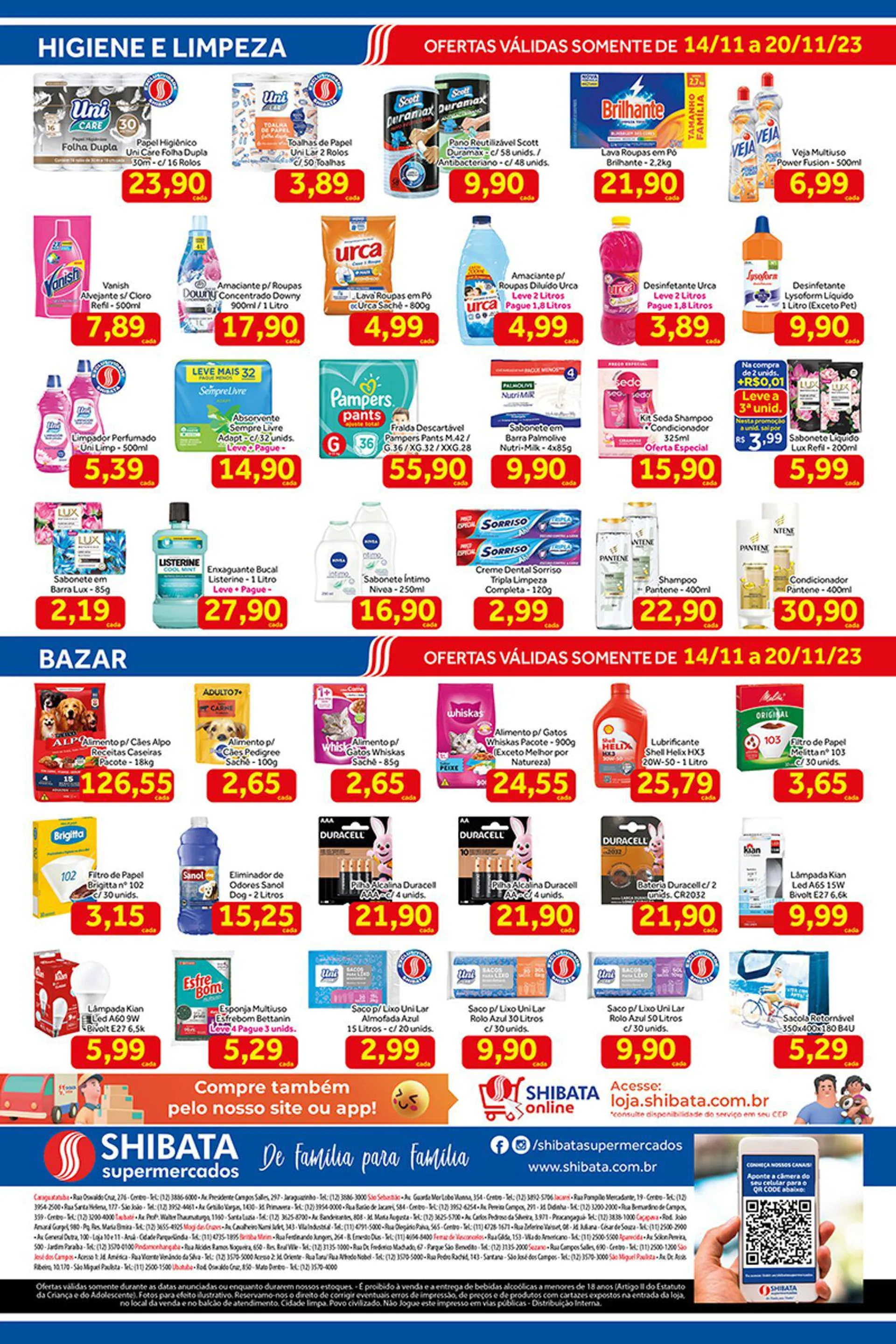 Encarte de Shibata Supermercados - Exceto Itaqua e Poá 14 de novembro até 20 de novembro 2023 - Pagina 4