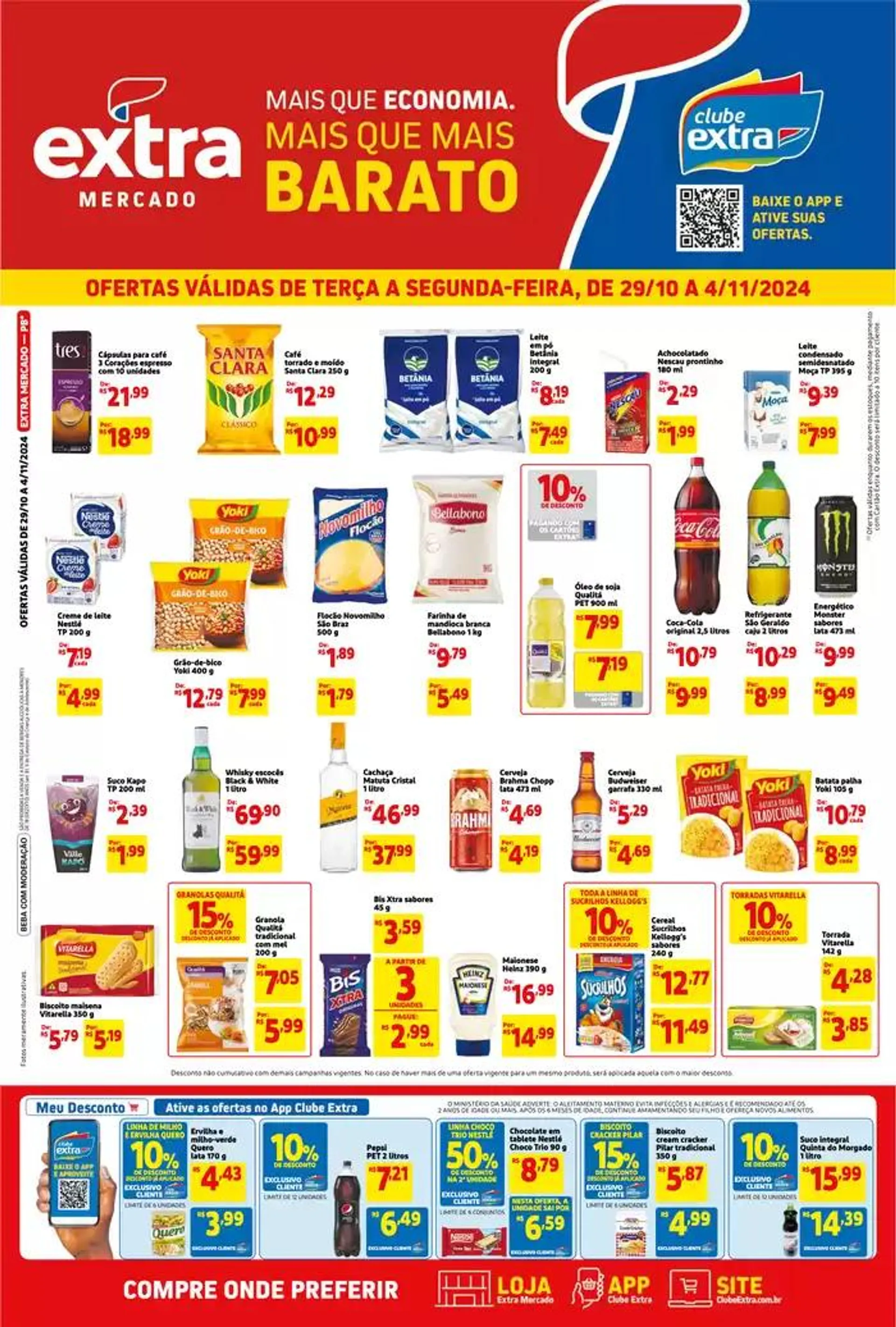 Encarte de Ofertas especiais para você 29 de outubro até 4 de novembro 2024 - Pagina 1