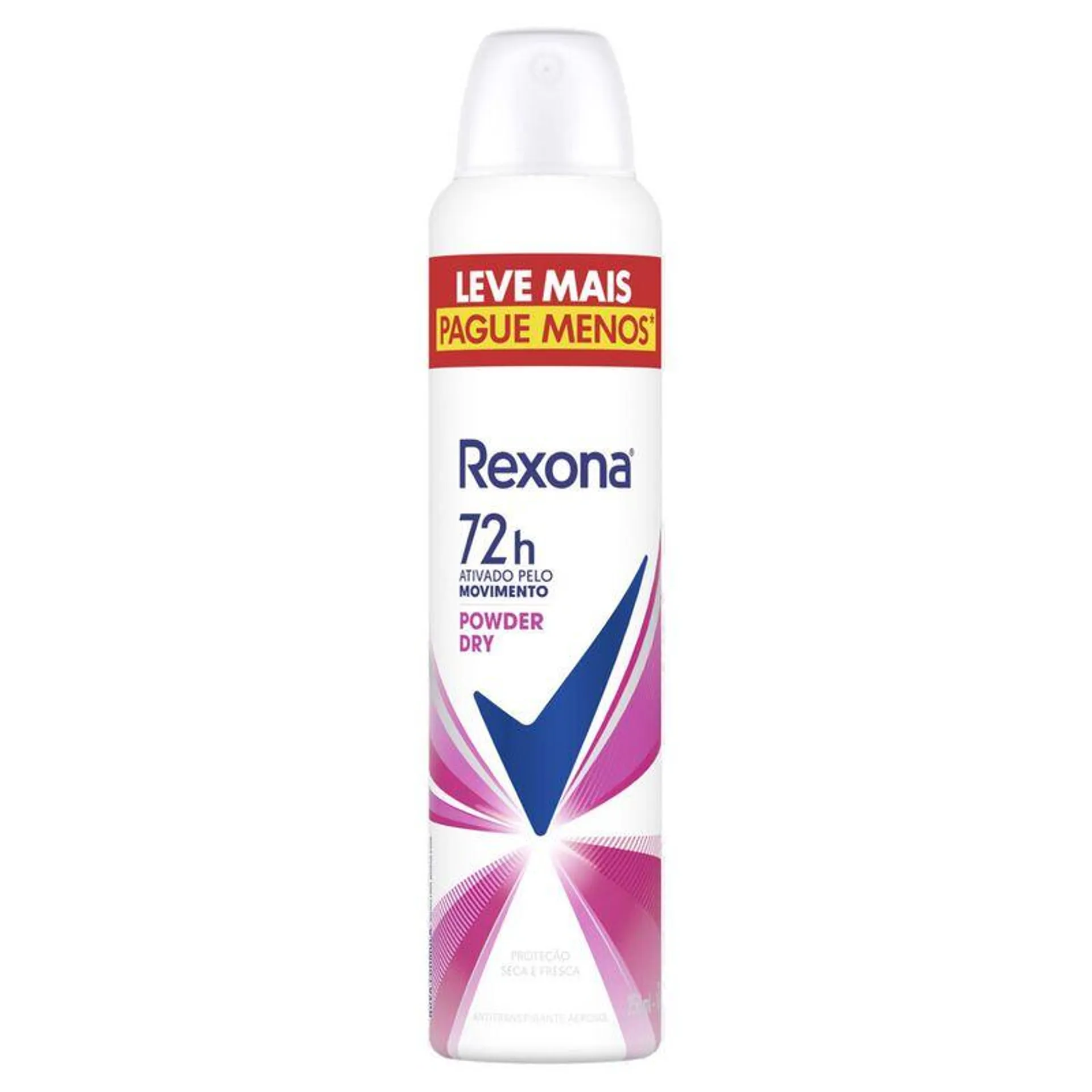 Desodorante Aerosol Rexona Fem Podwer 250ml Lv Mais Pg Menos