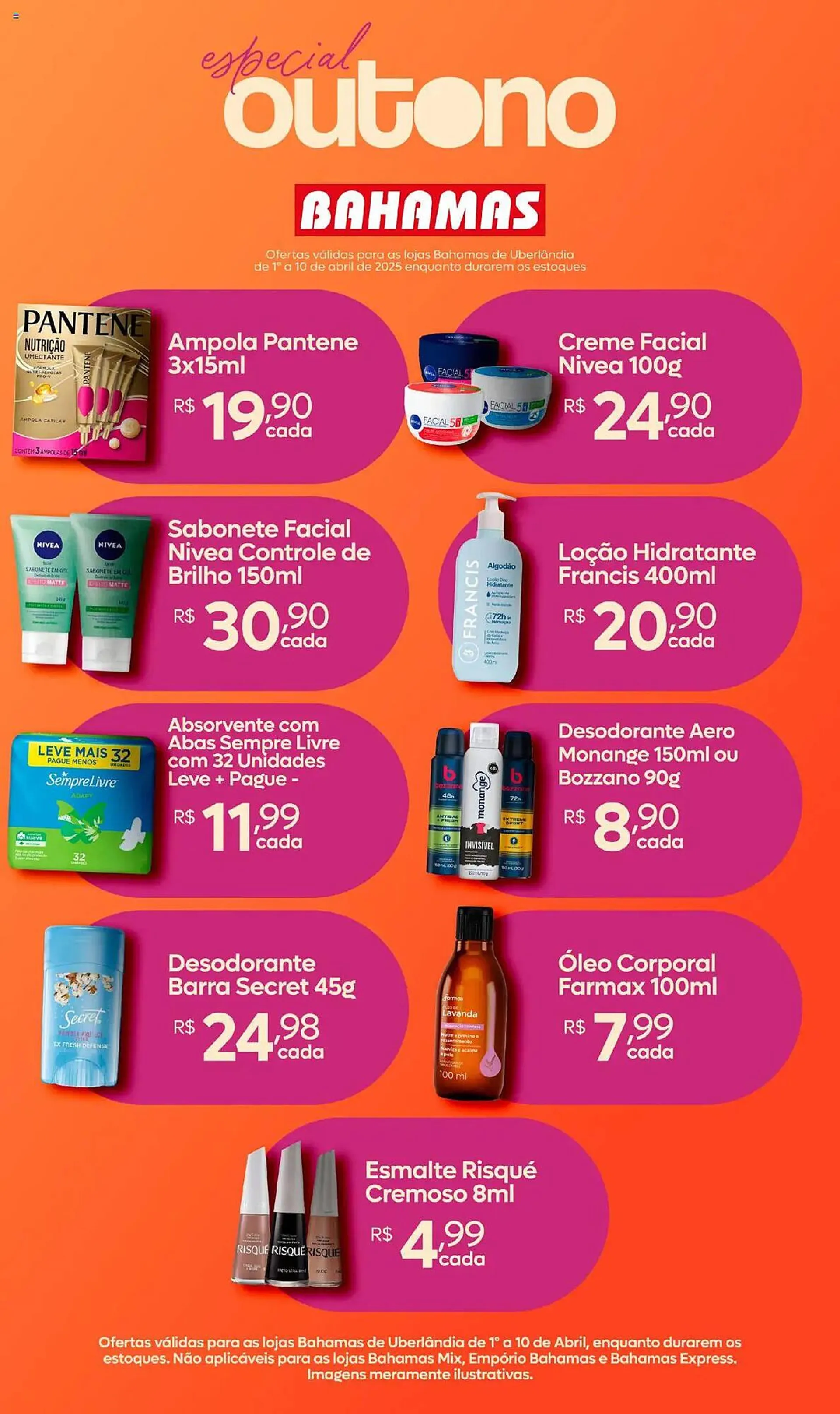 Encarte de Catálogo Bahamas Supermercados 1 de abril até 10 de abril 2025 - Pagina 2