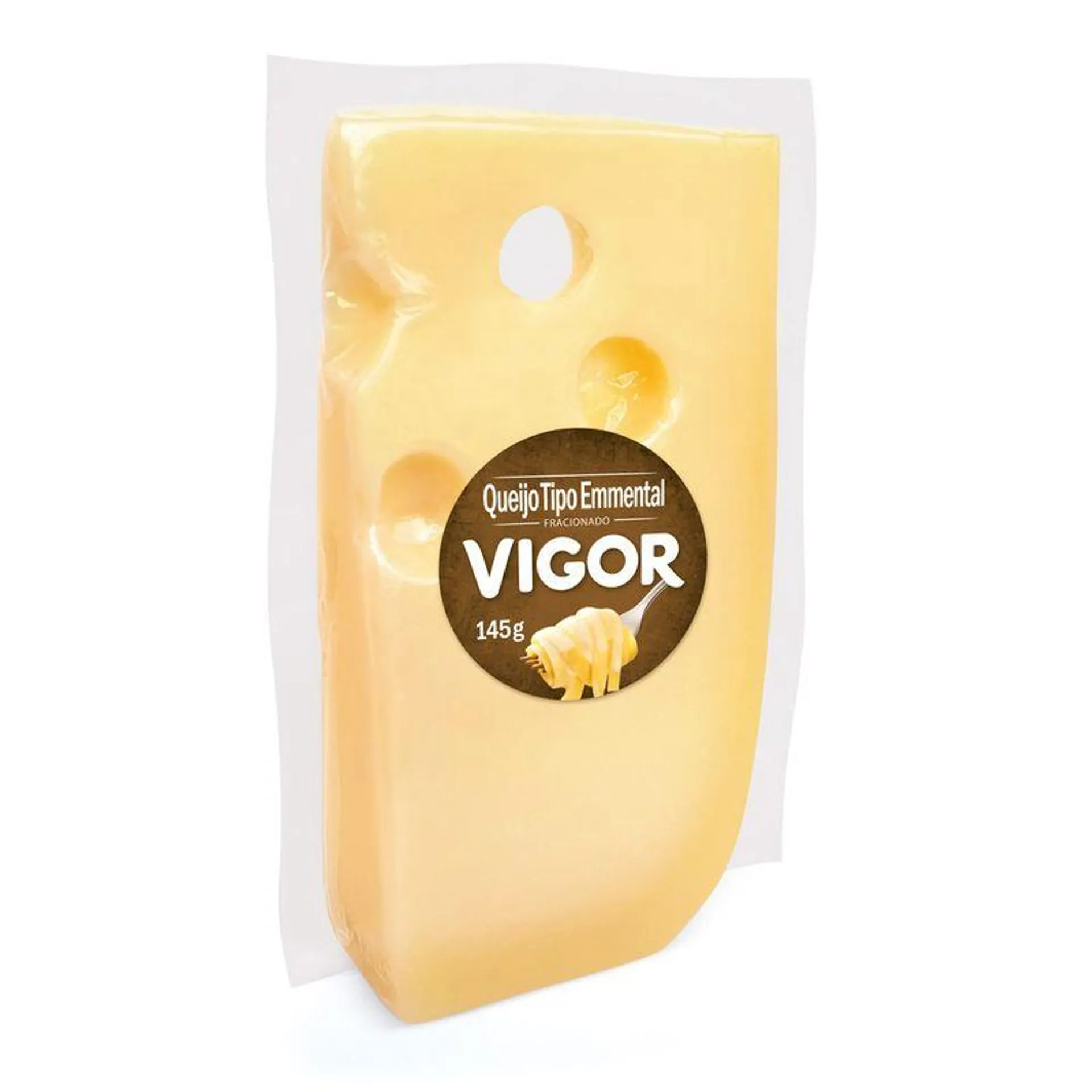 Queijo Emmental Fracionado Vigor 145g