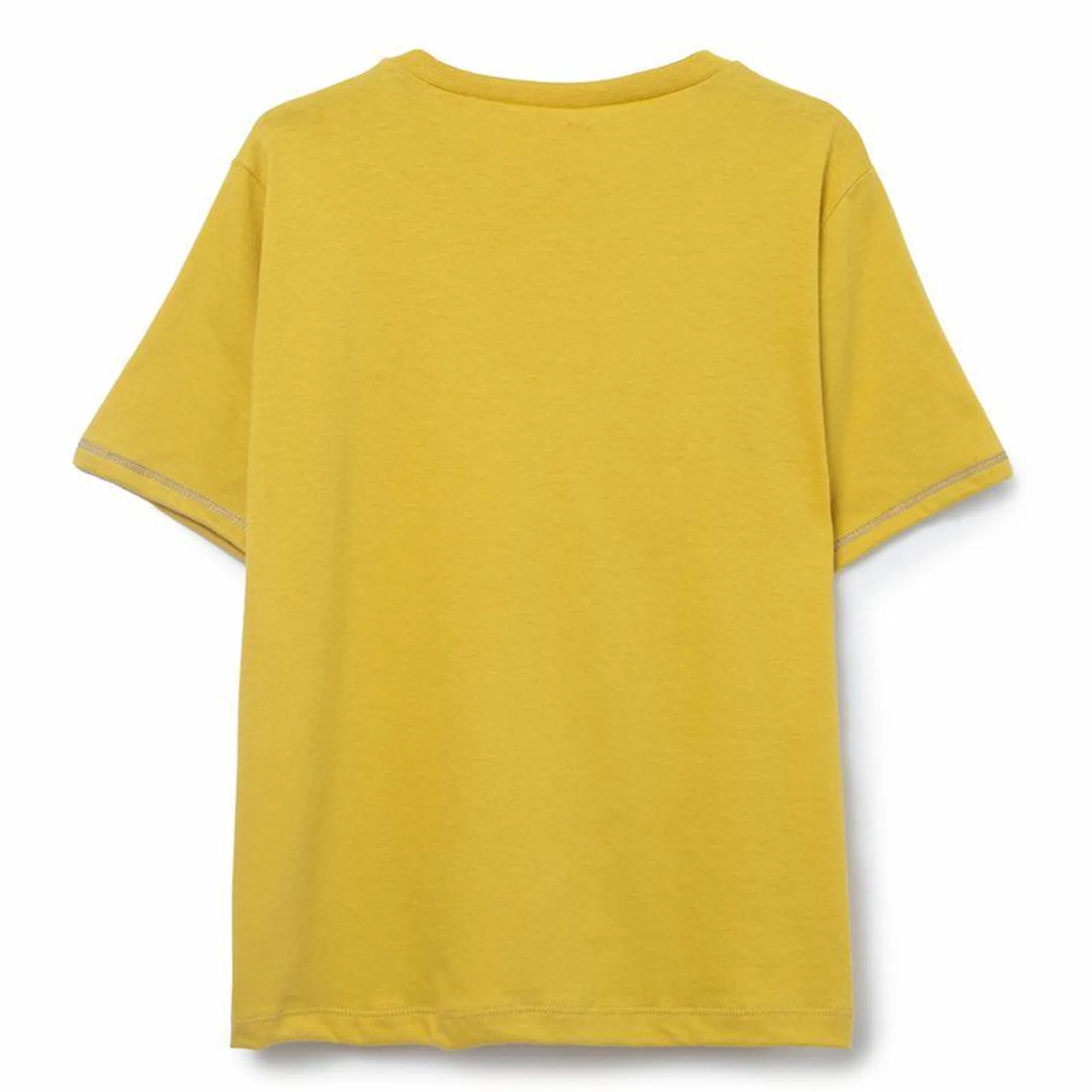 Camiseta Infantil Color Amarelo