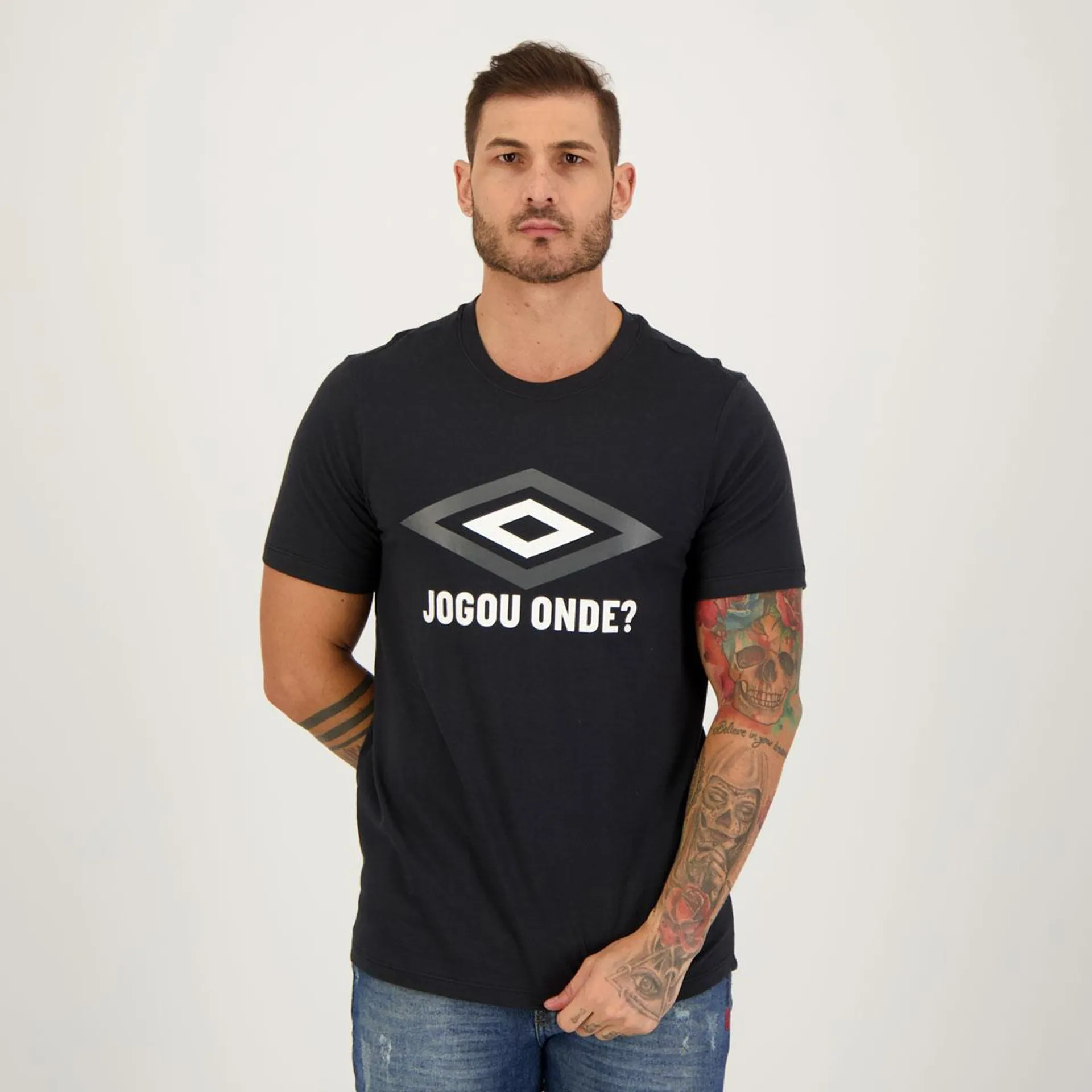 Camiseta Umbro Club Fan Preta