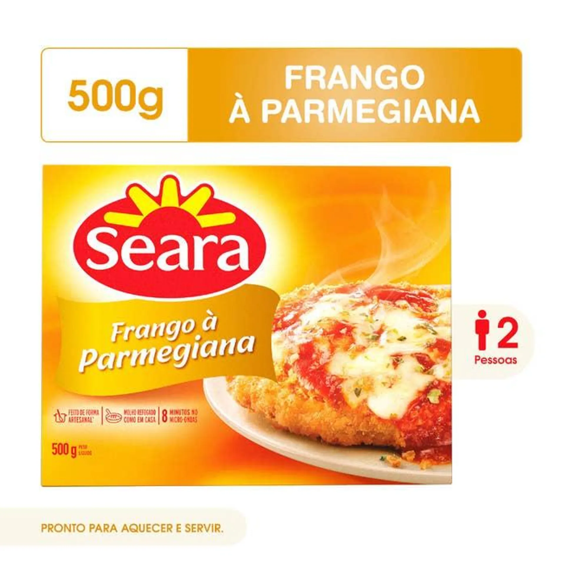 Filé De Frango À Parmegiana Seara 500g