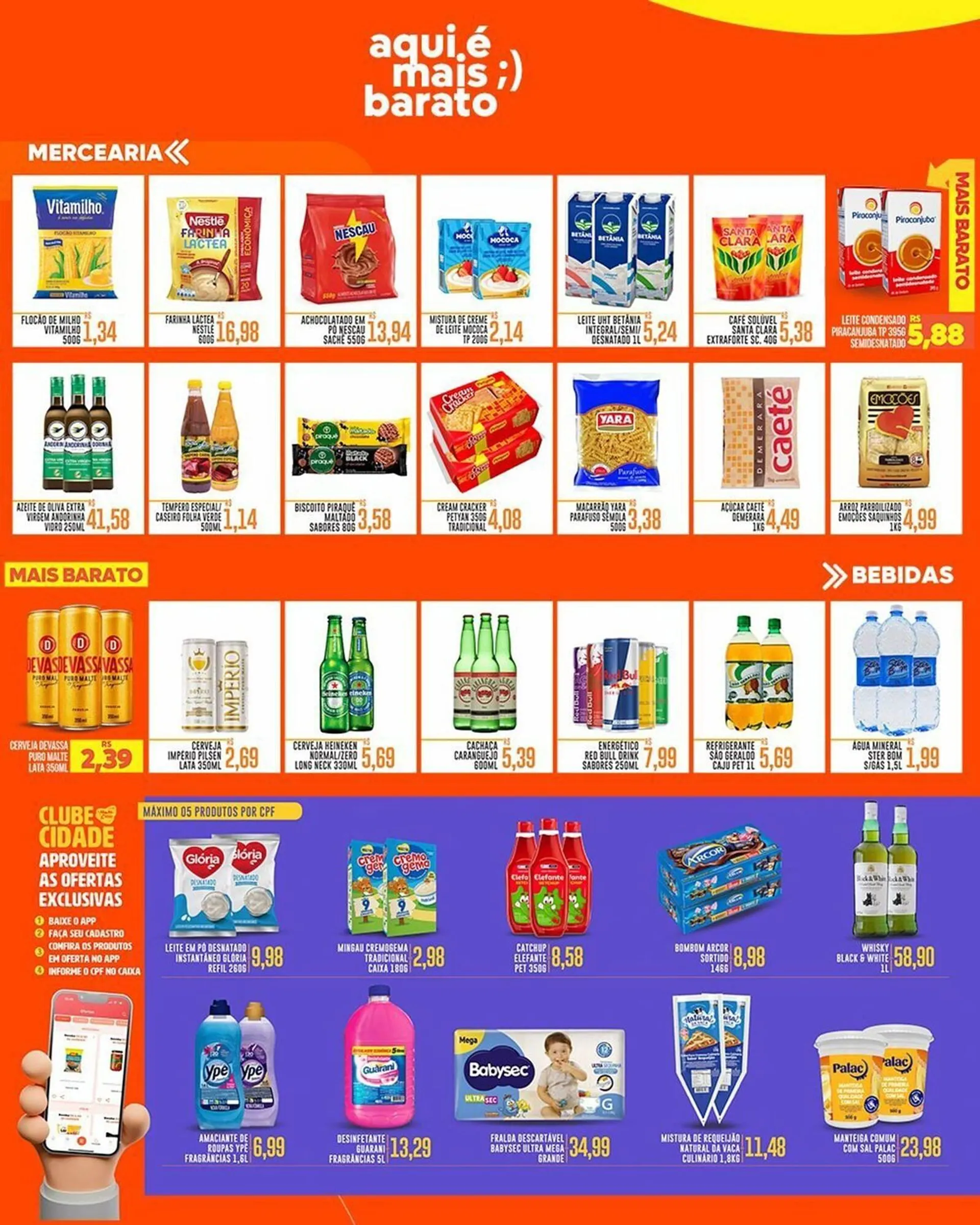 Encarte de Catálogo Cidade Supermercados 20 de maio até 22 de maio 2025 - Pagina 2