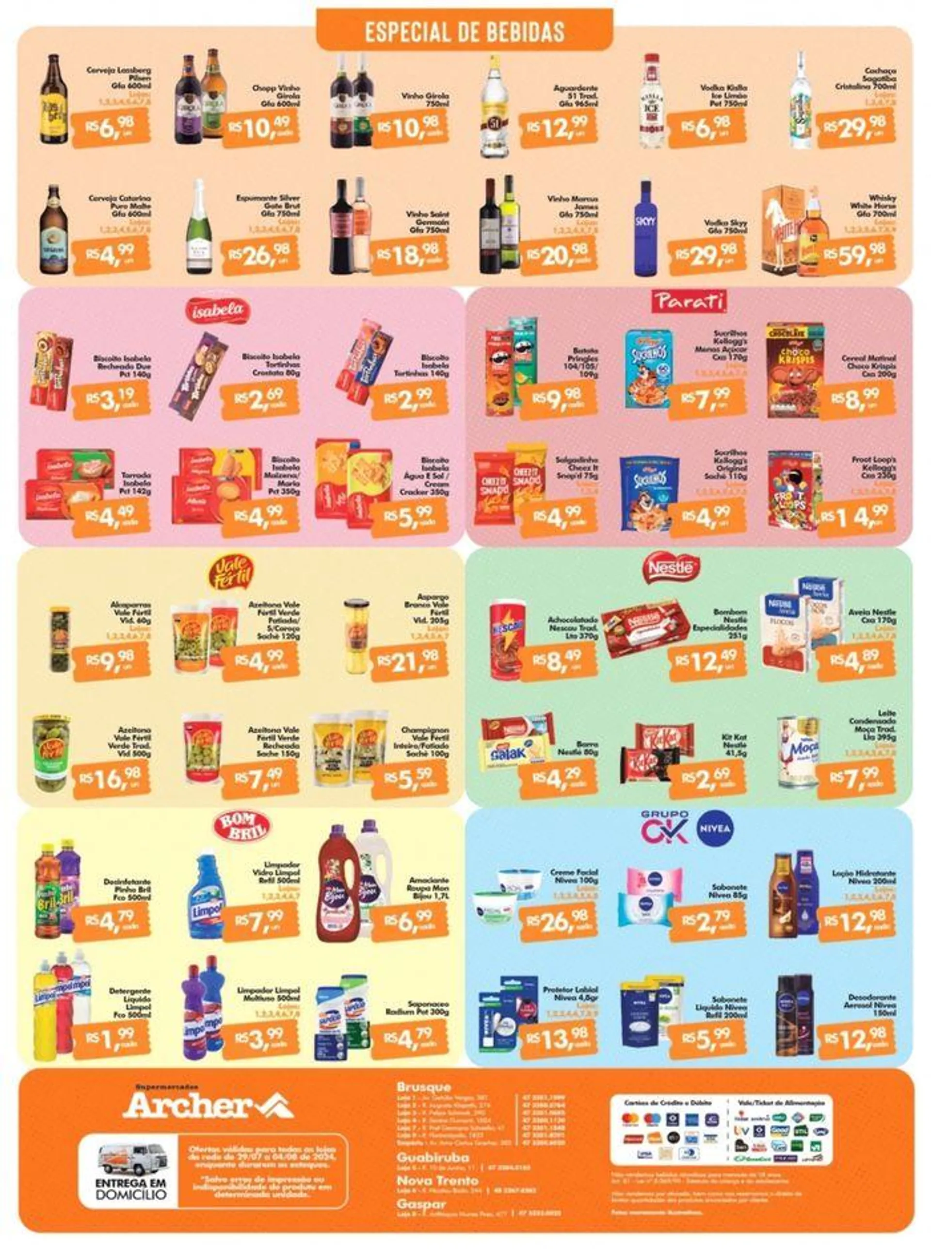 Encarte de Oferta Supermercados Archer 29 de julho até 4 de agosto 2024 - Pagina 4