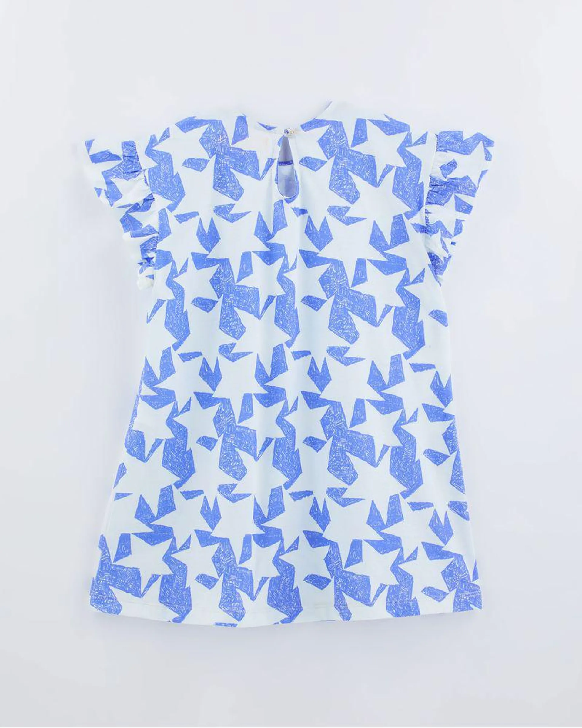 Vestido Malha Mc Brilhosa Bf