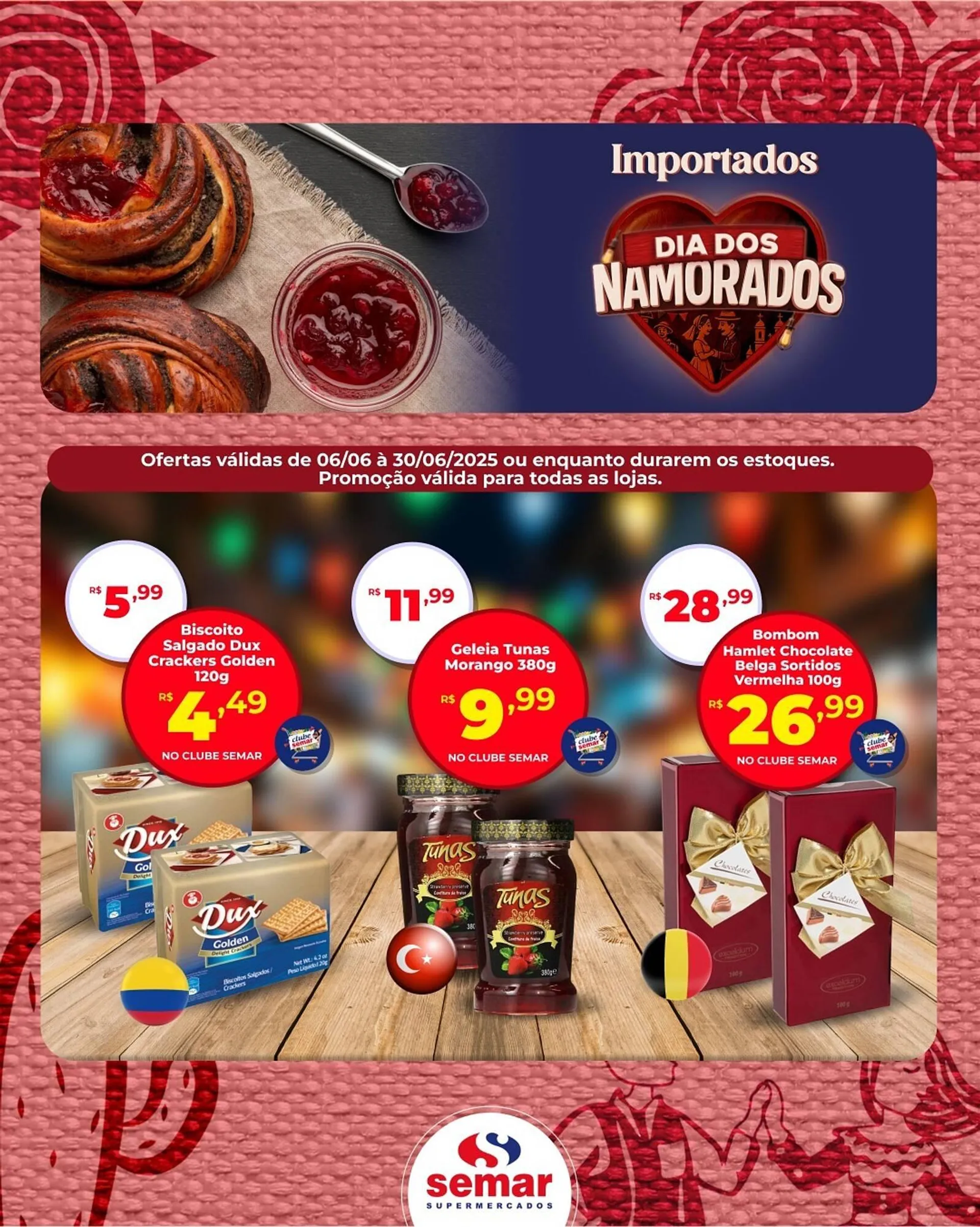Encarte de Catálogo Semar Supermercado 11 de junho até 30 de junho 2025 - Pagina 2
