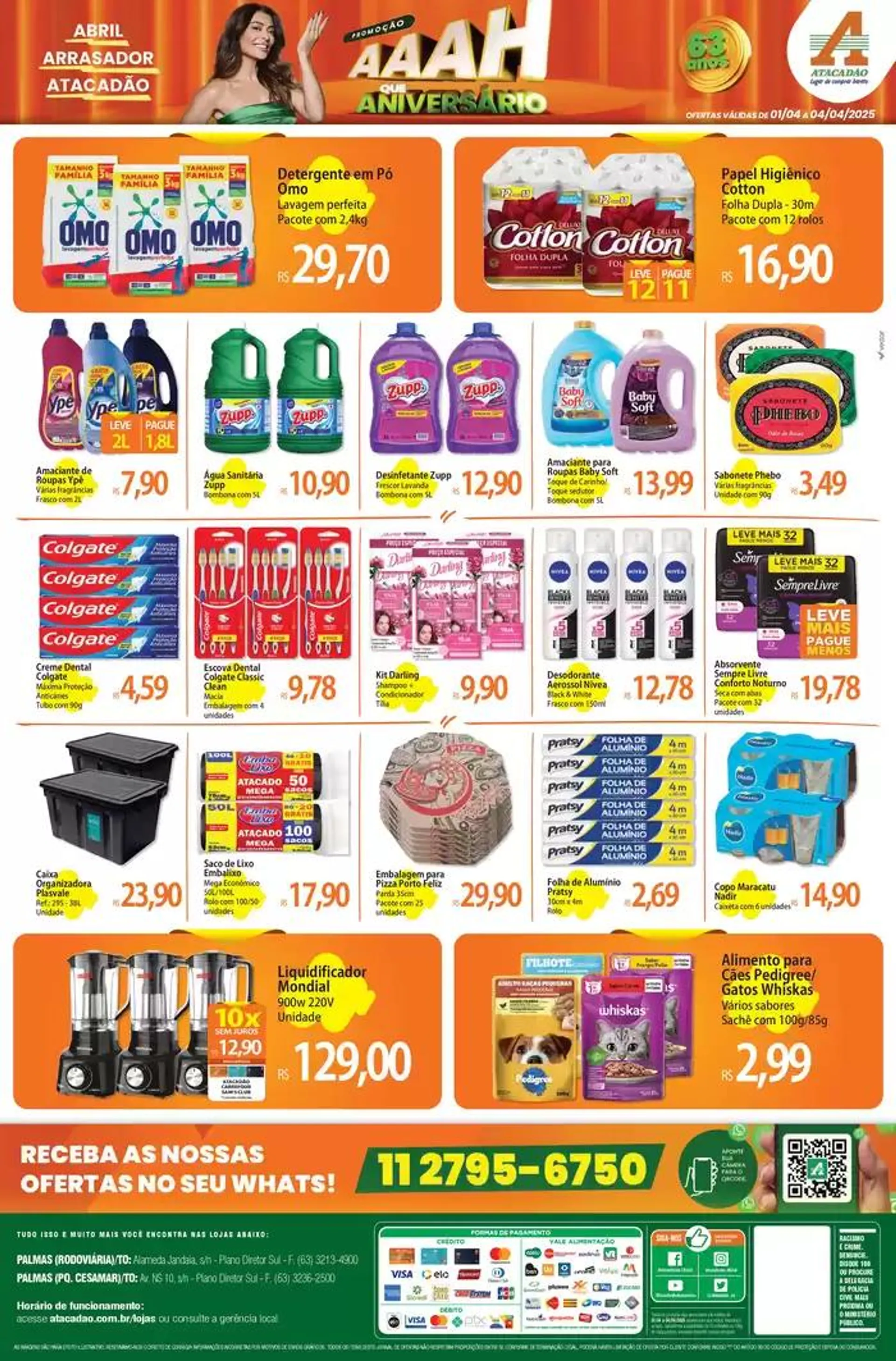 Encarte de Ofertas e promoções atuais 1 de abril até 4 de abril 2025 - Pagina 4
