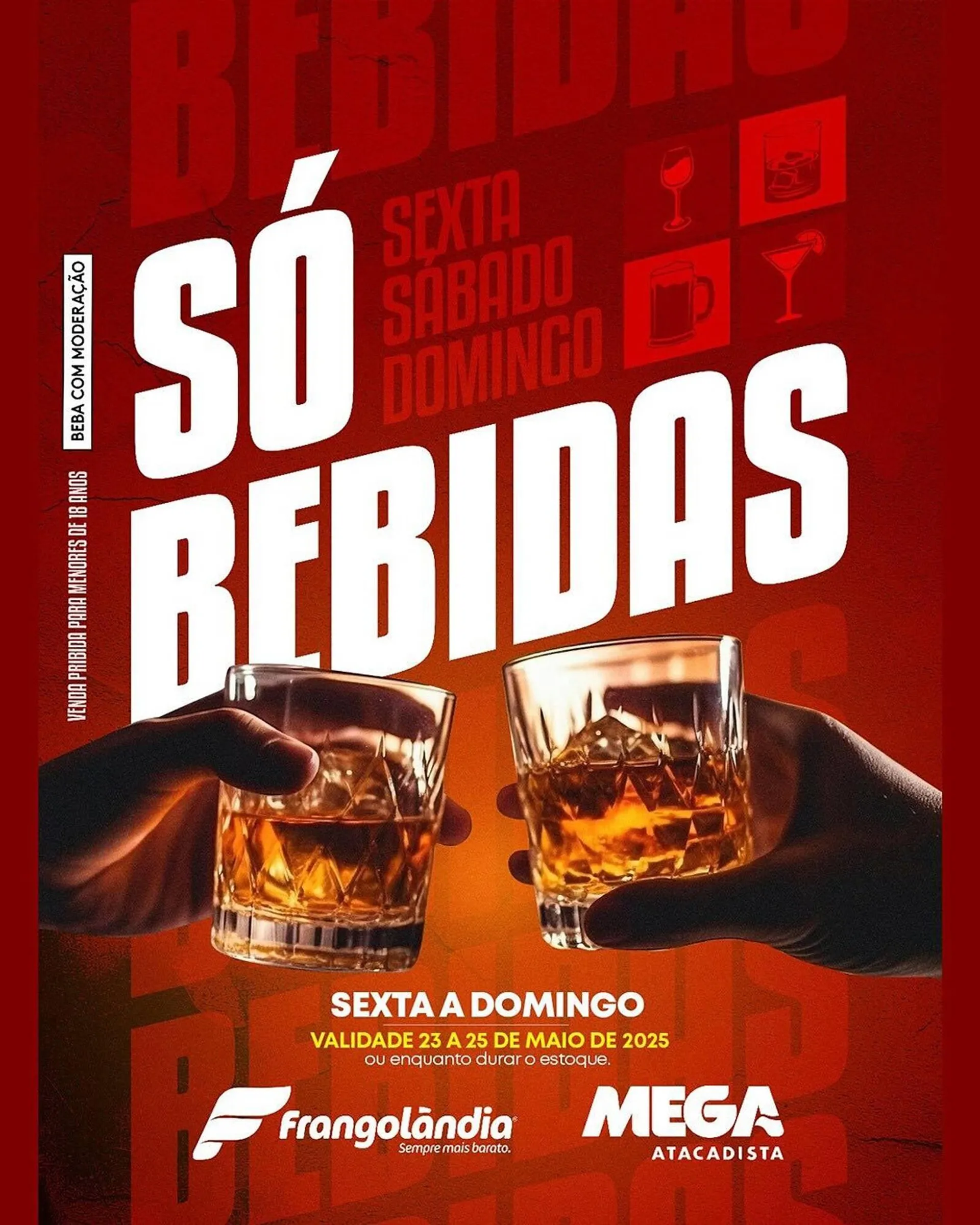 Encarte de Ofertas Frangolândia 22 de maio até 25 de maio 2025 - Pagina 1