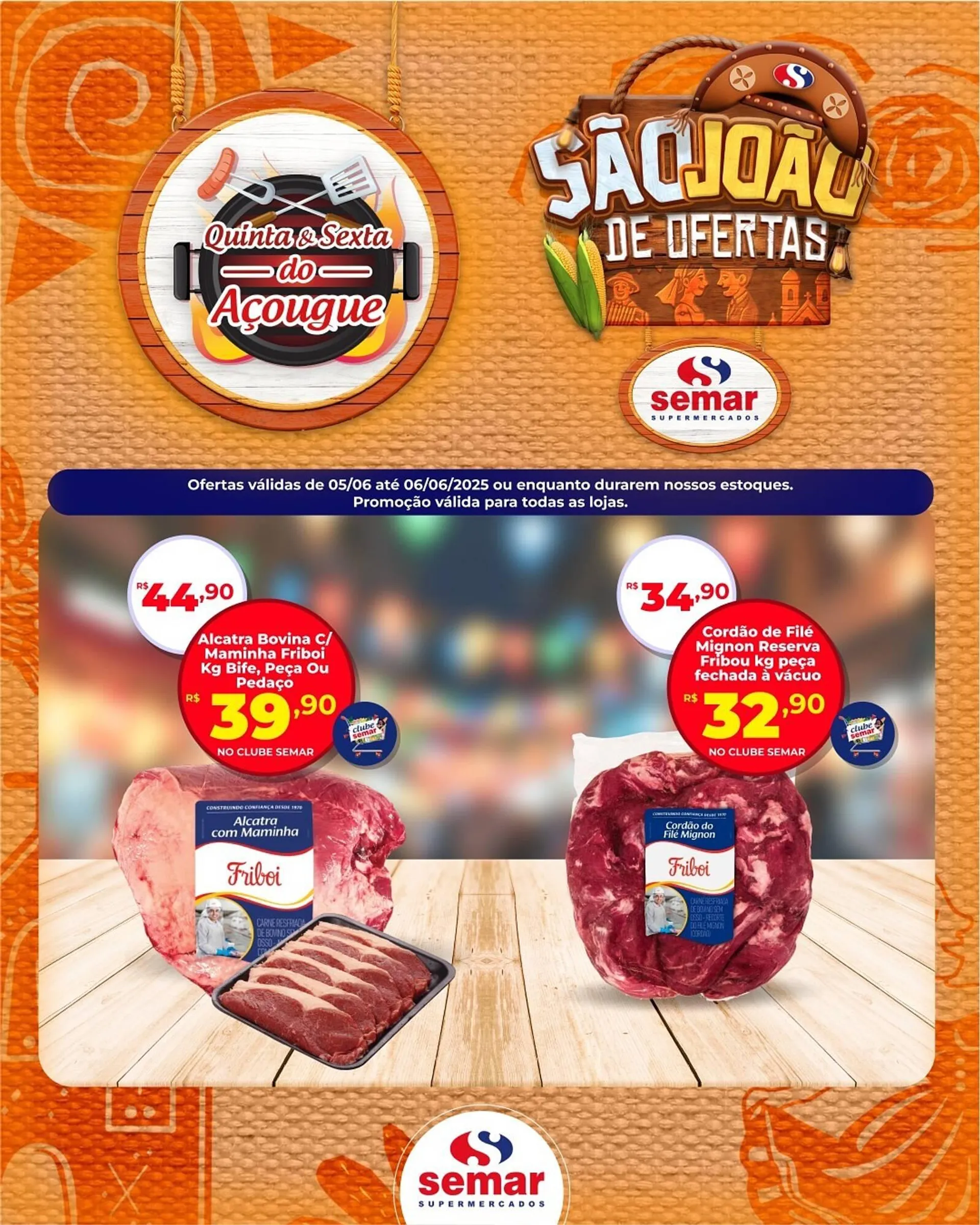 Encarte de Catálogo Semar Supermercado 5 de junho até 6 de junho 2025 - Pagina 4