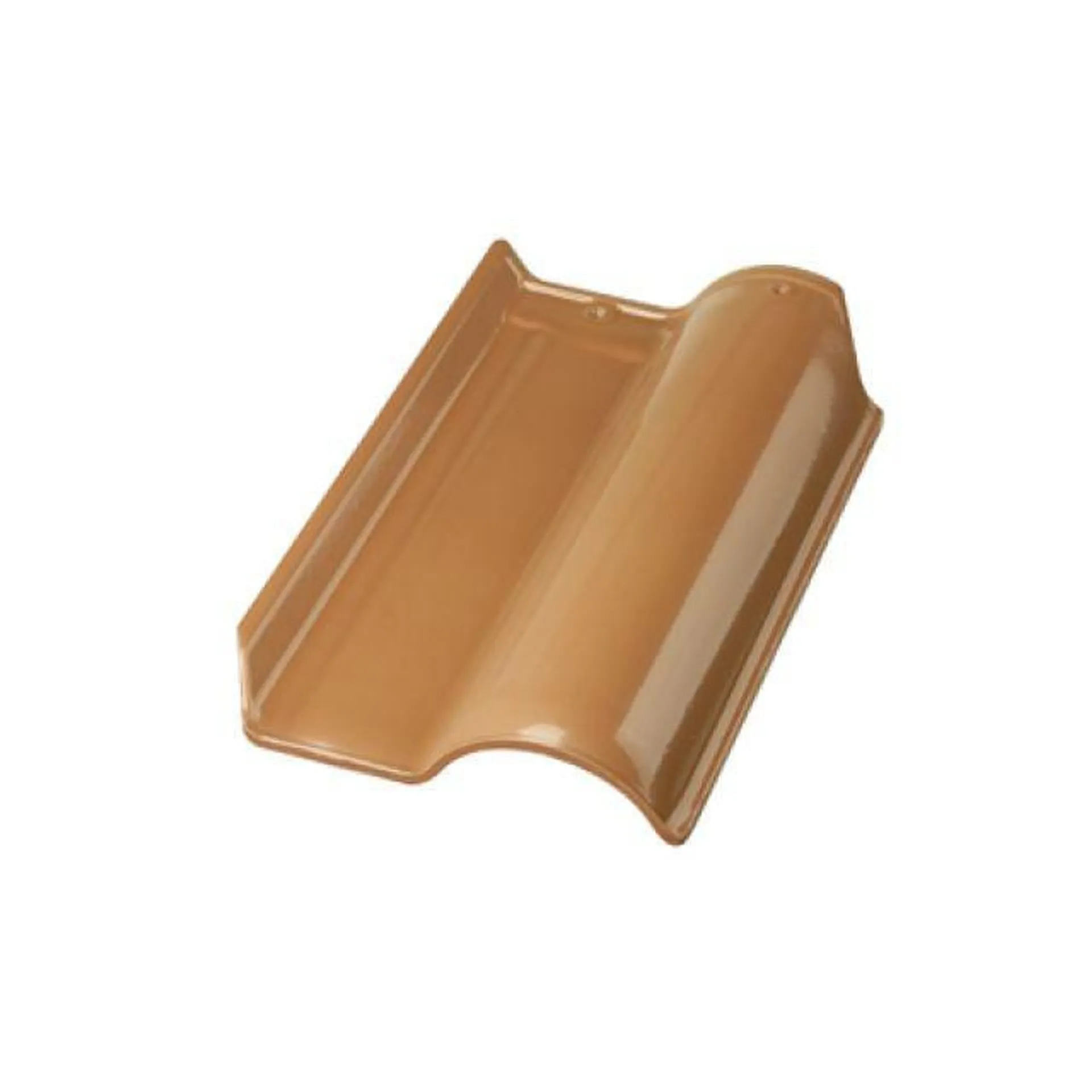 Telha de Cerâmica Esmaltada 6mm 41,5x25cm Caramelo - Temax