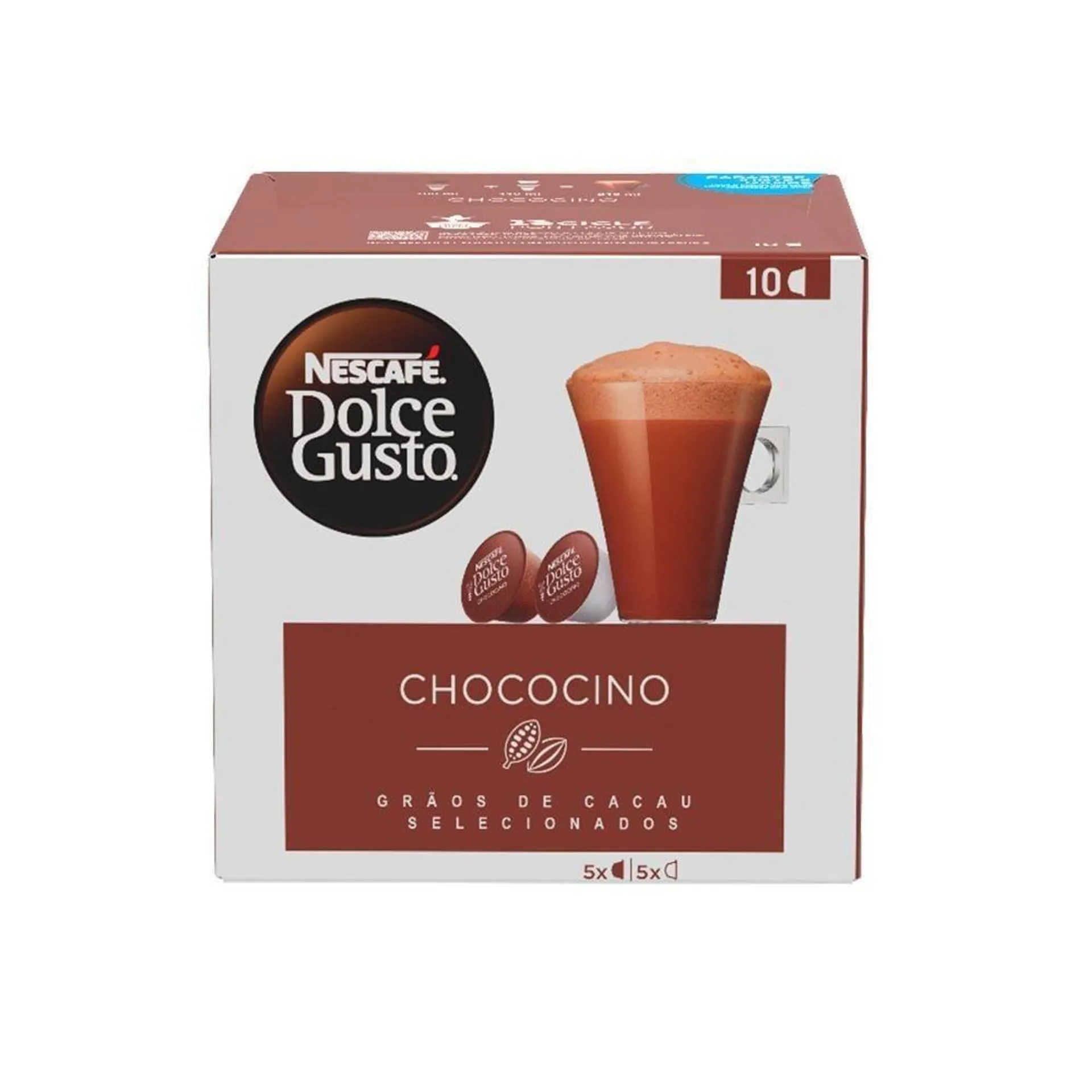 Cápsula De Nescafé Dolce Gusto Chococino 160G Nestle - 10 Cápsulas