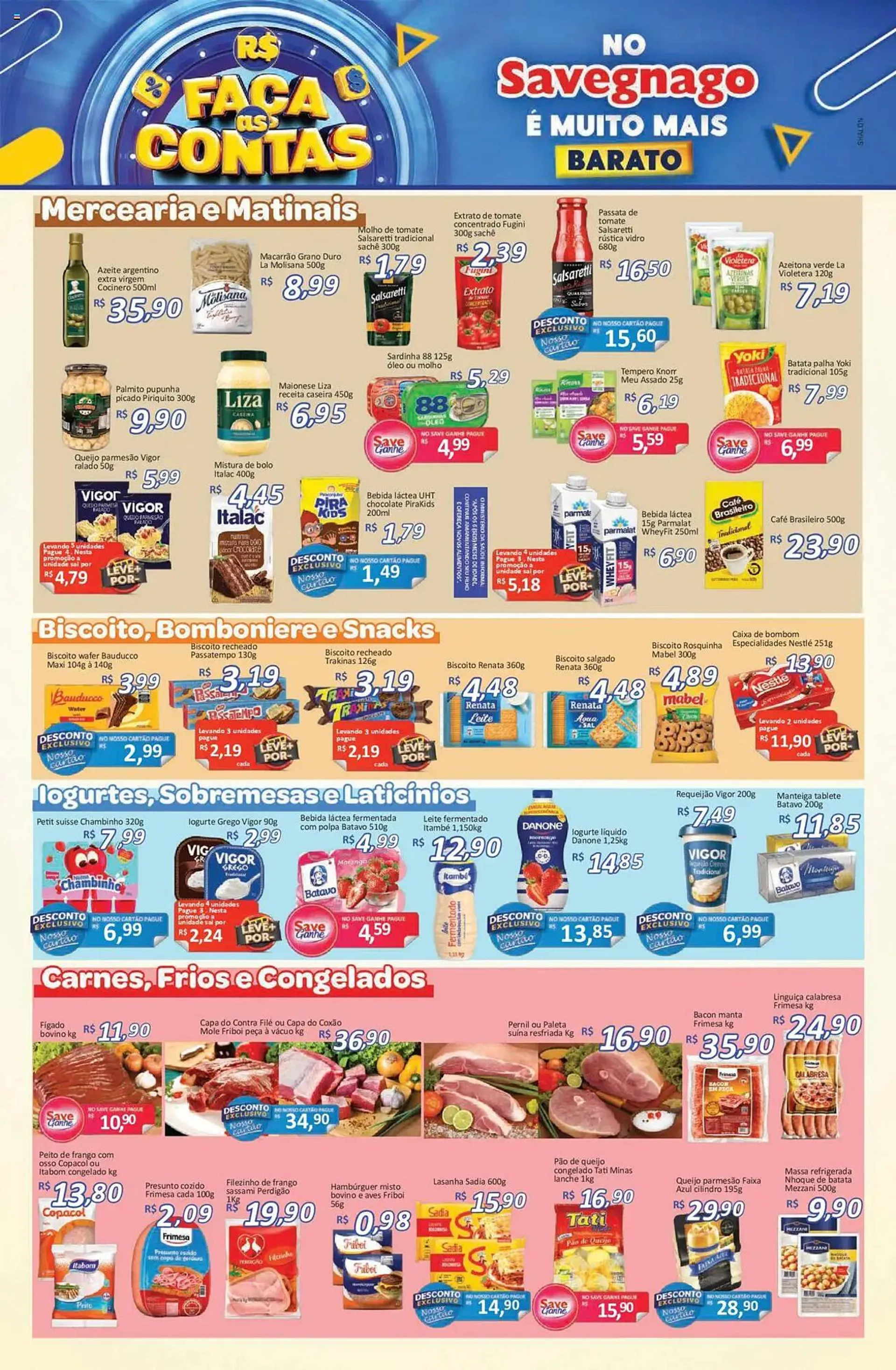 Encarte de Catálogo Supermercados Savegnago 31 de março até 2 de abril 2025 - Pagina 3