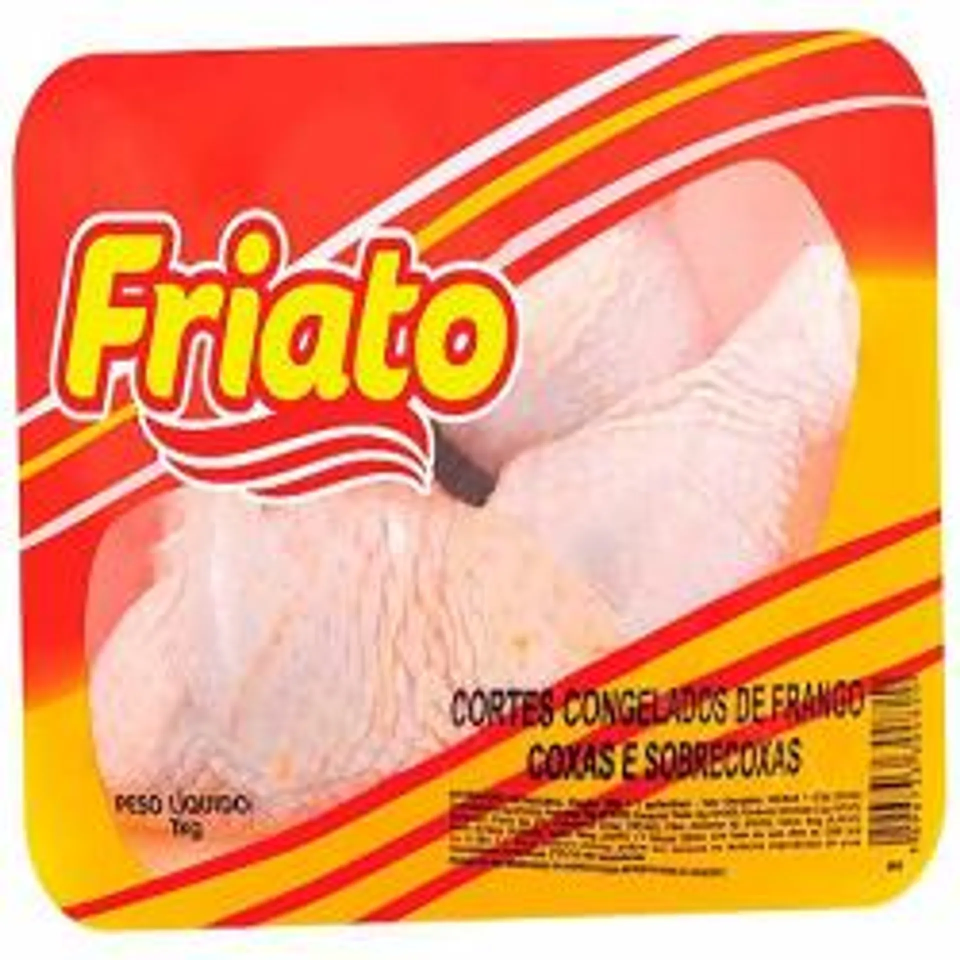 Coxa S/coxa Frango Congelado Friato Bandeja 1kg