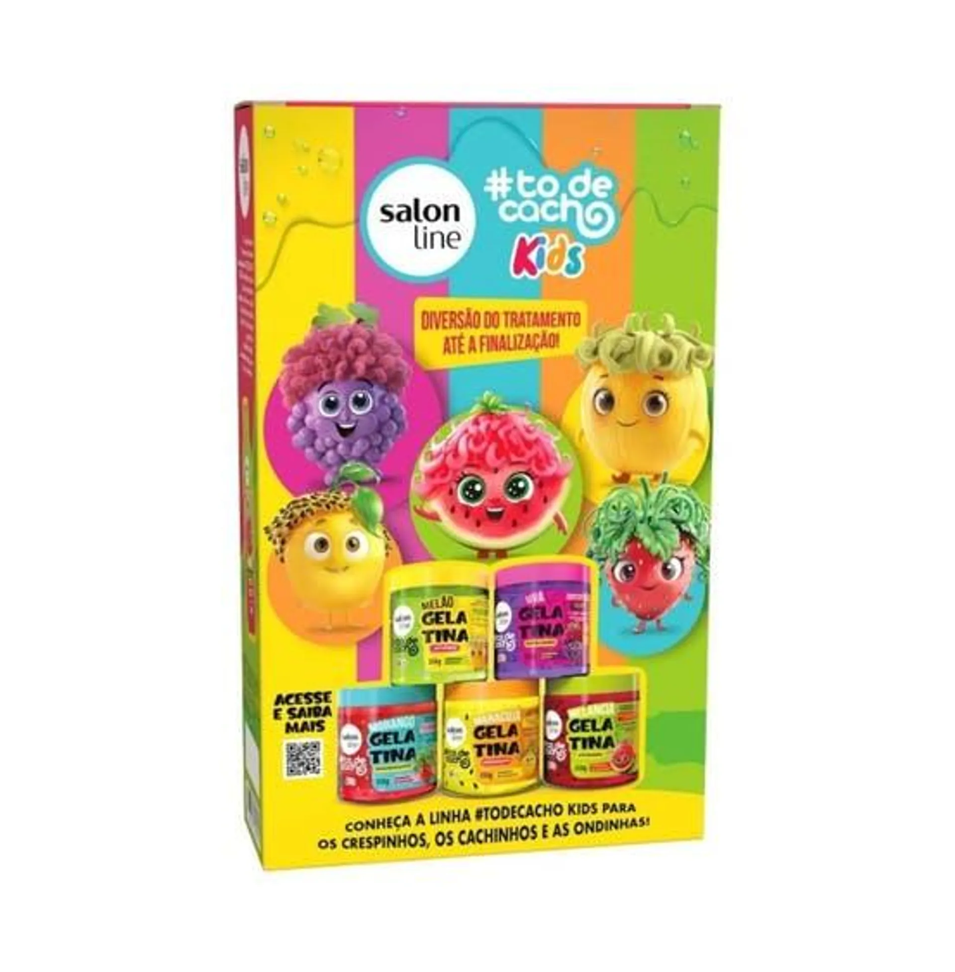 Kit Shampoo Condicionador Salon Line Kids Melancia