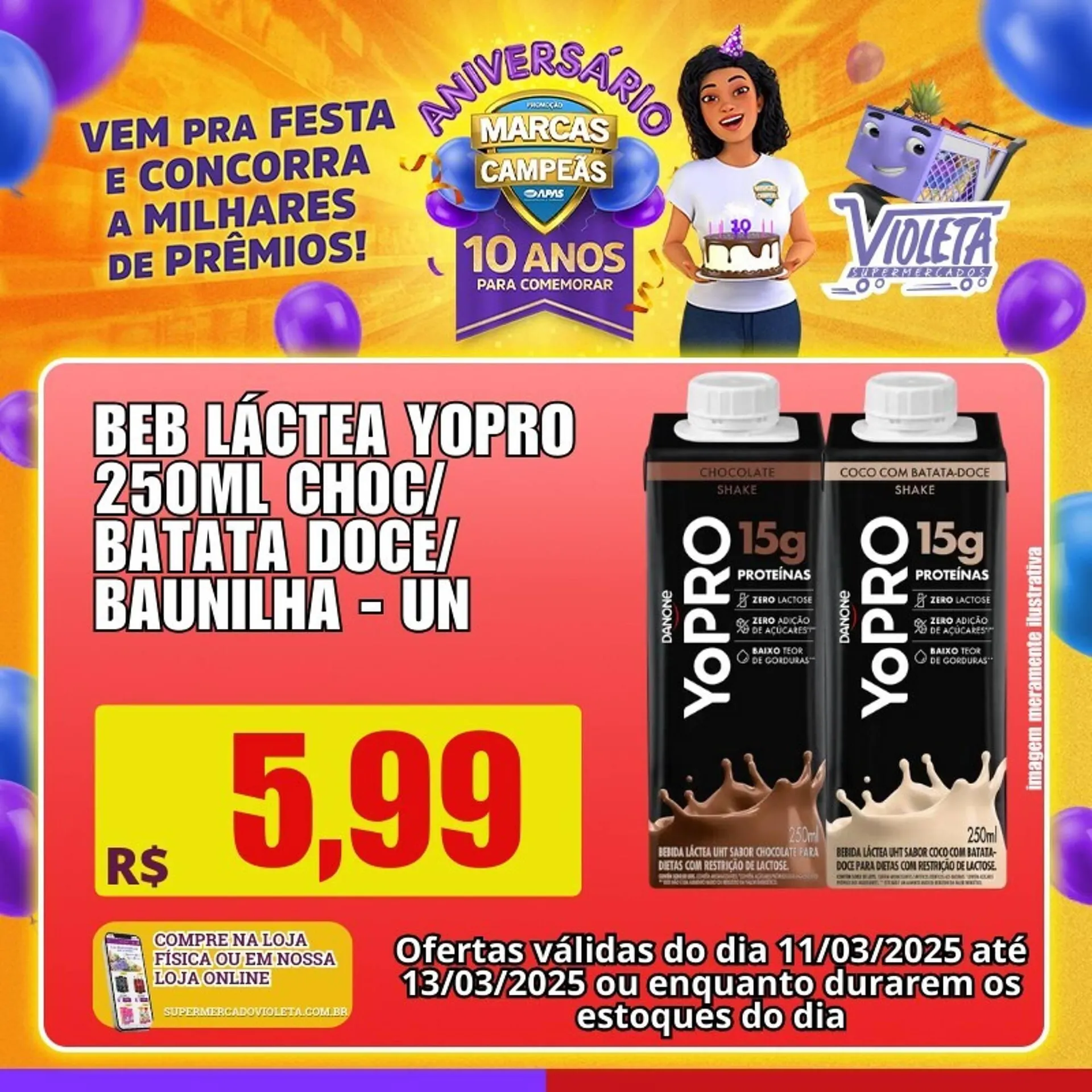Encarte de Catálogo Violeta Supermercados 11 de março até 13 de março 2025 - Pagina 2