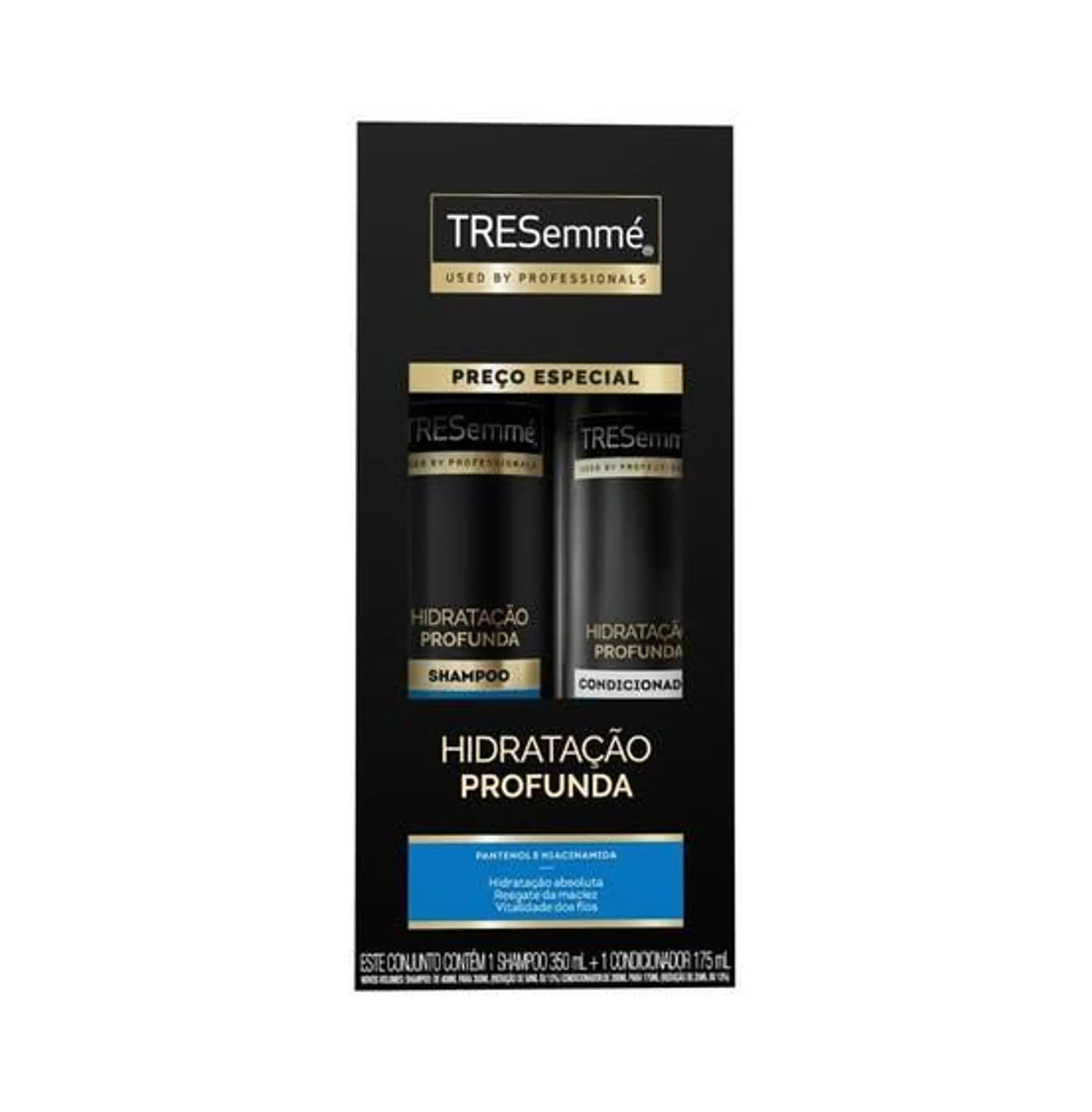 Kit Shampoo Condicionador Tresemmé Hidratação Profunda