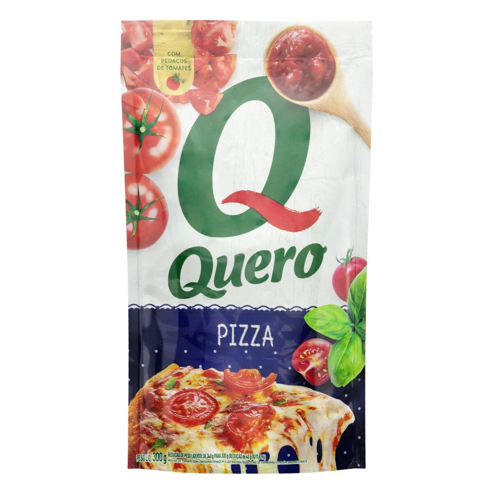 Molho De Tomate Quero Pizza Sachê - 300g