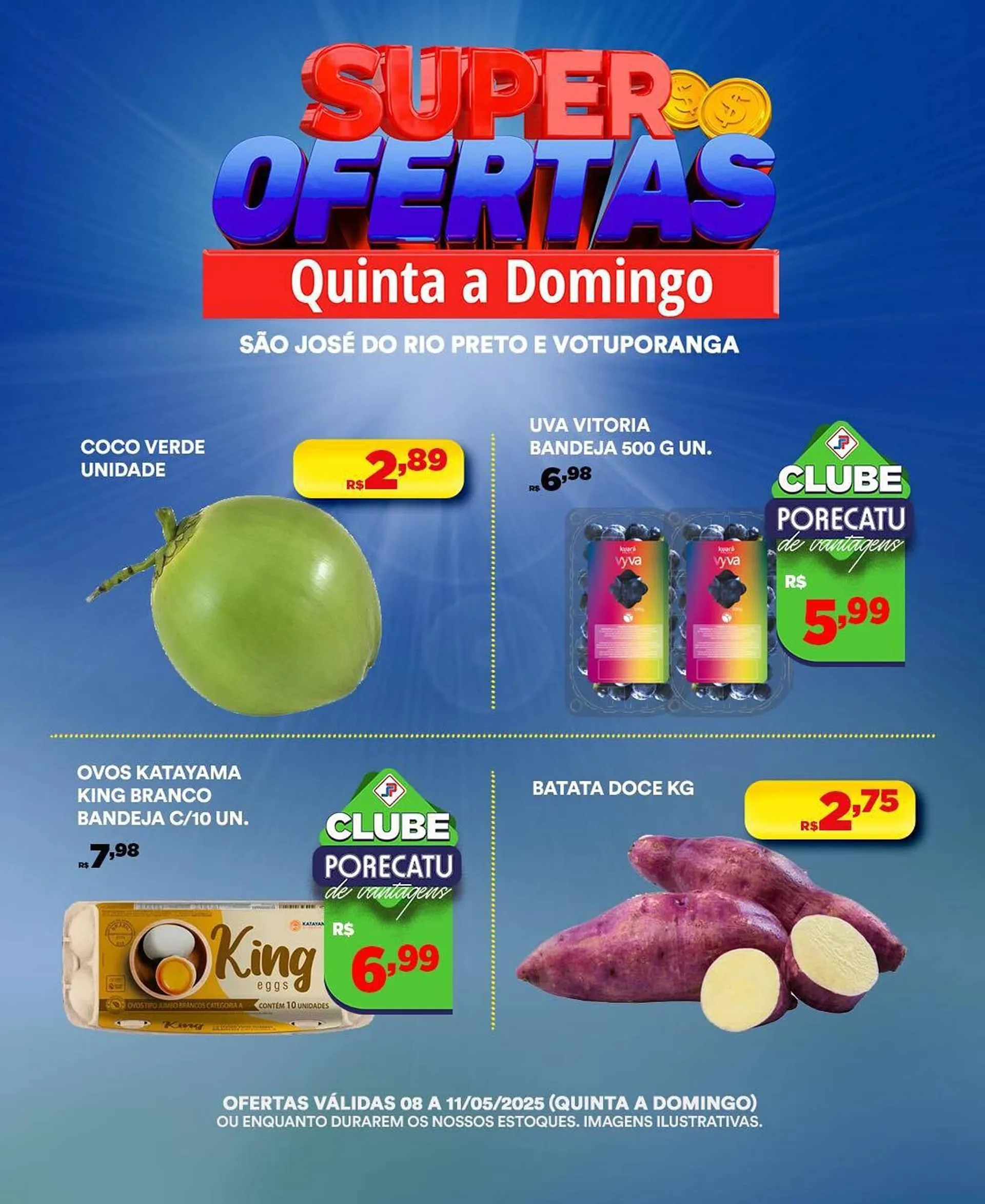 Encarte de Catálogo Supermercado Porecatu 8 de maio até 11 de maio 2025 - Pagina 5