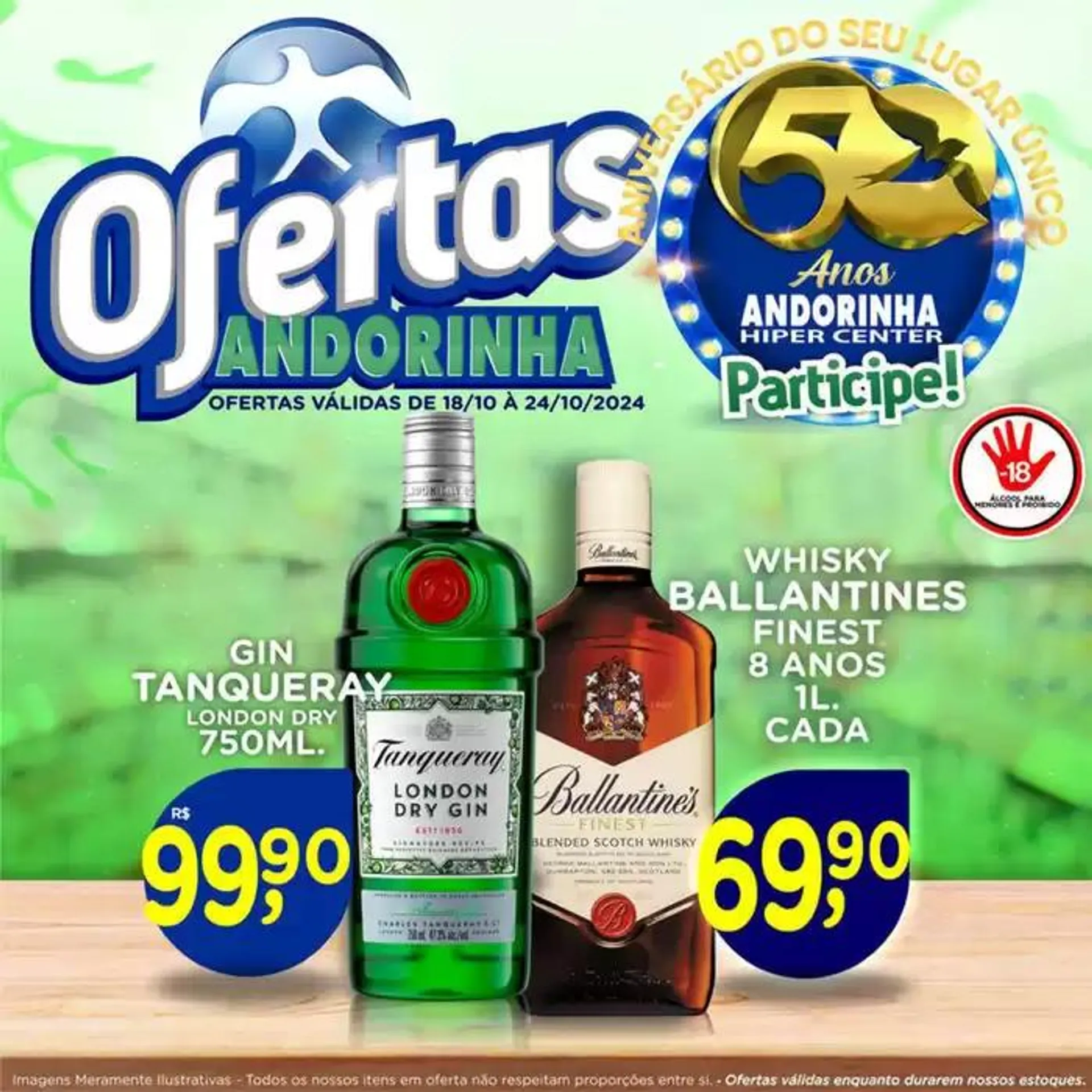 Encarte de Andorinha Hipermercado OFERTAS 18 de outubro até 24 de outubro 2024 - Pagina 13