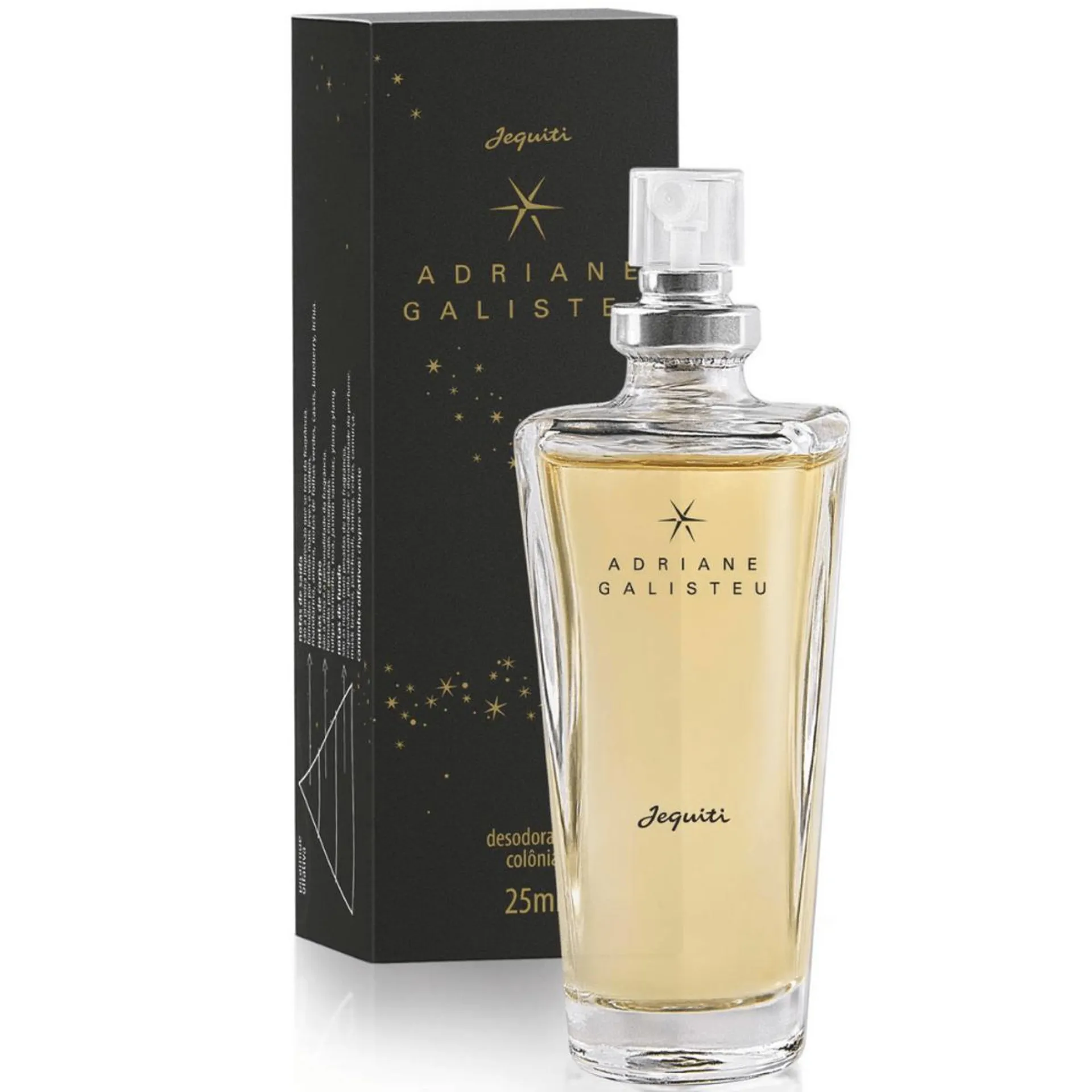 Adriane Galisteu Desodorante Colônia Feminina Jequiti, 25 ml