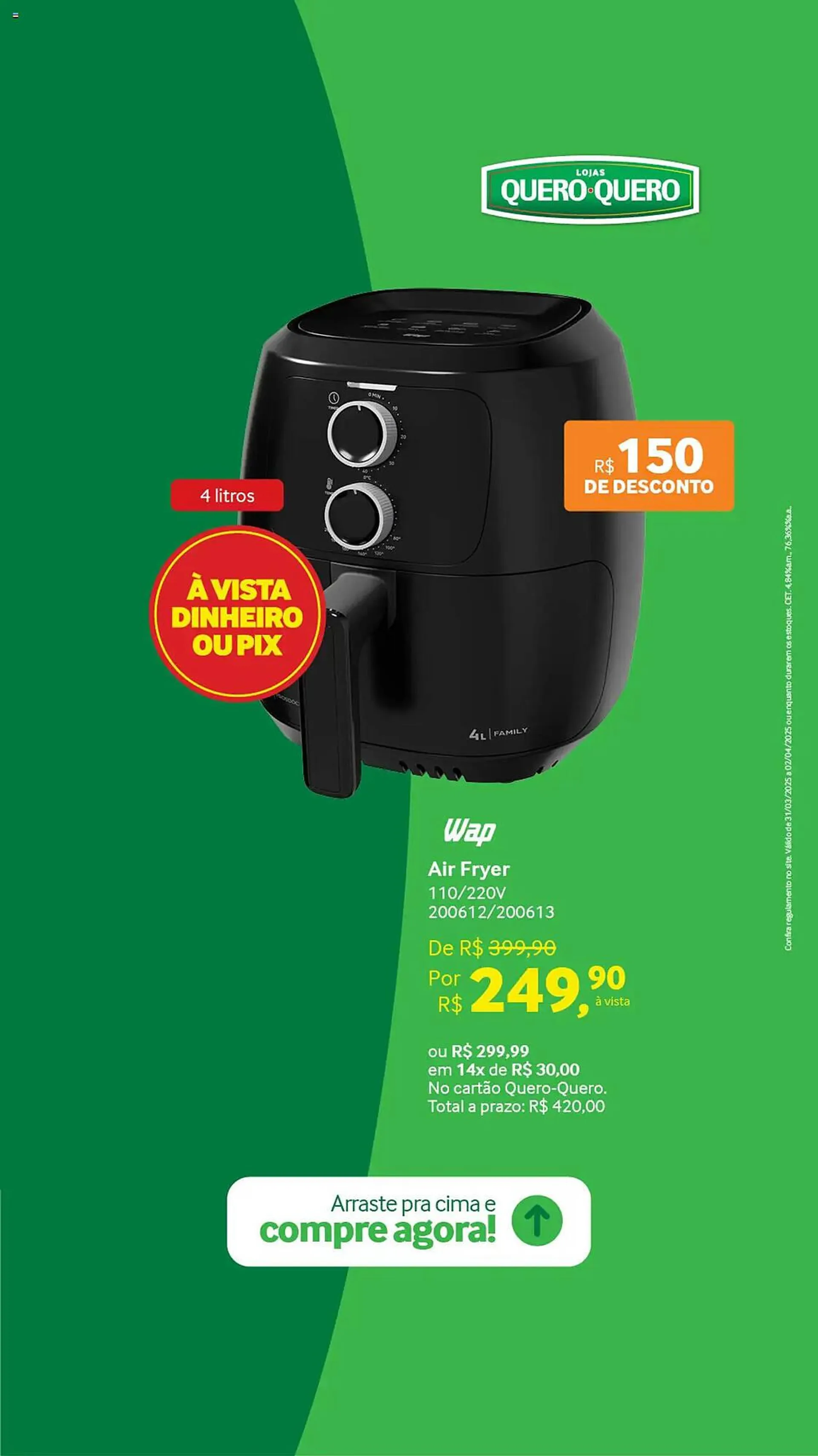 Encarte de Catálogo Quero Quero 31 de março até 2 de abril 2025 - Pagina 6