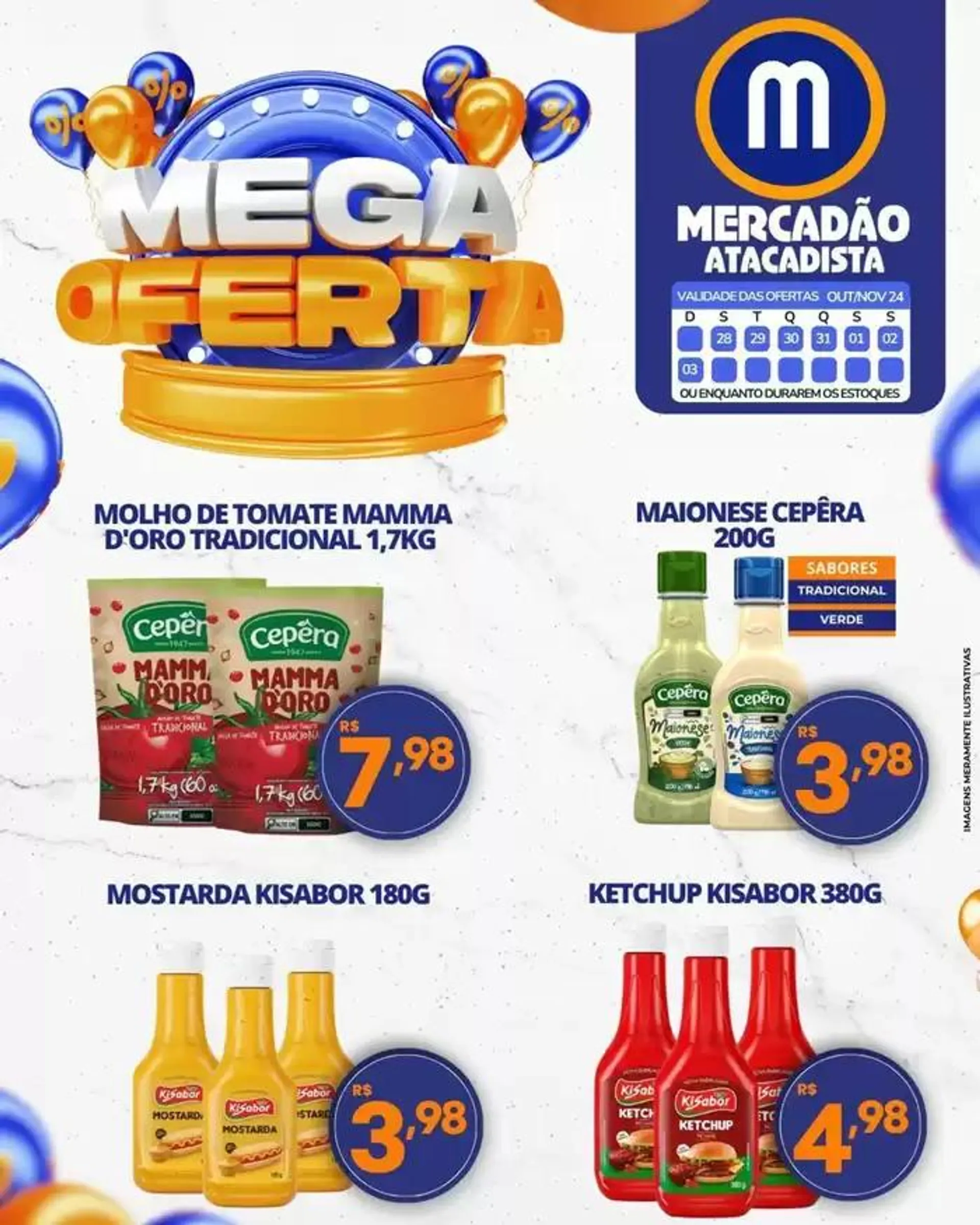 Encarte de Melhor Ofertas Mercadão Atacadista 31 de outubro até 3 de novembro 2024 - Pagina 12