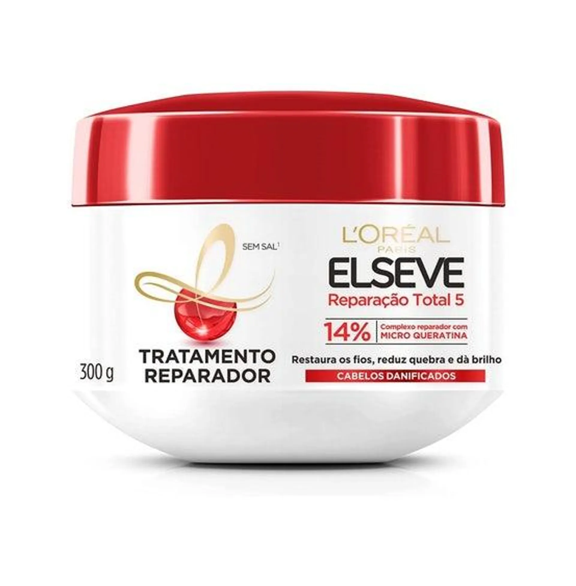 Máscara De Tratamento Elseve Reparação Total 5 300g