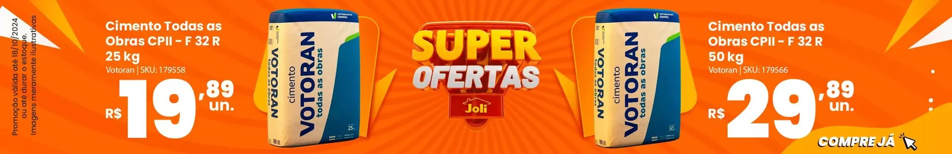 Encarte de Super Ofertas Joli 17 de outubro até 8 de novembro 2024 - Pagina 1